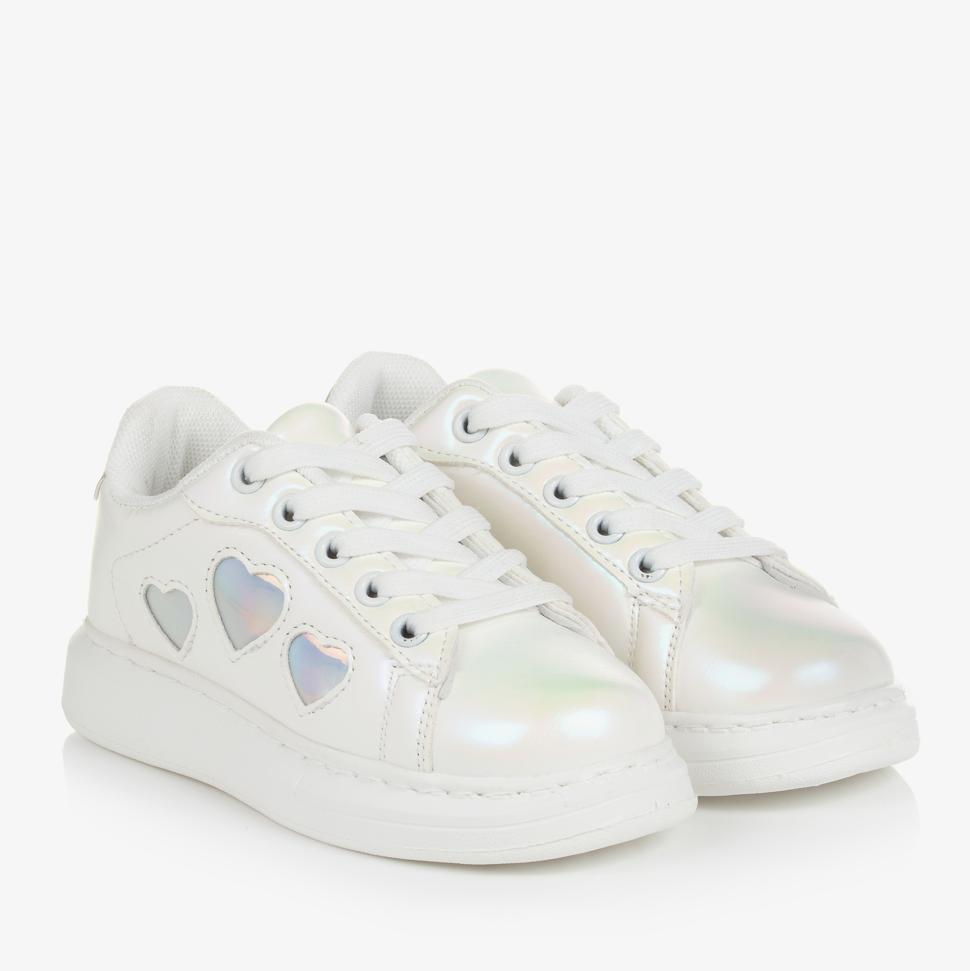 Iridescent trainers hot sale