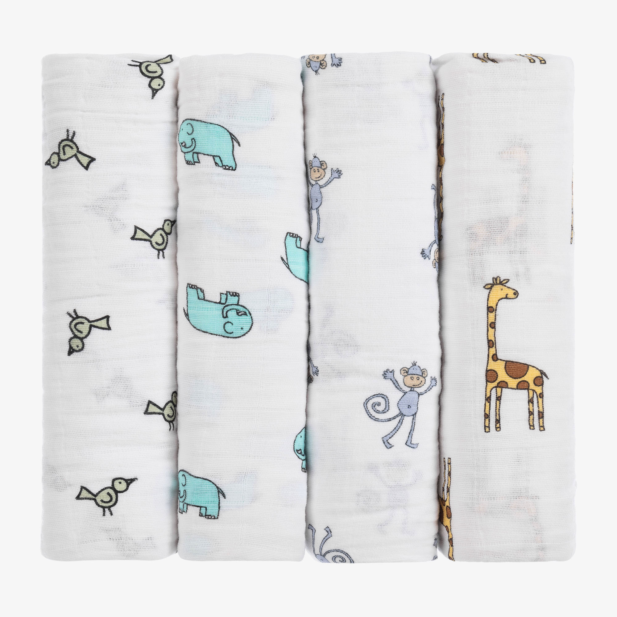 Aden + Anais - White Disney Swaddles (3 Pack) | Childrensalon