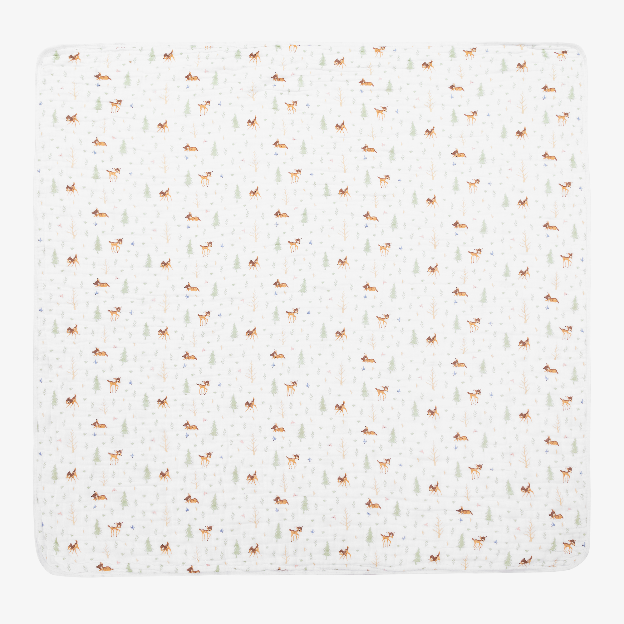 aden + anais - White Muslin Blanket (120cm) | Childrensalon