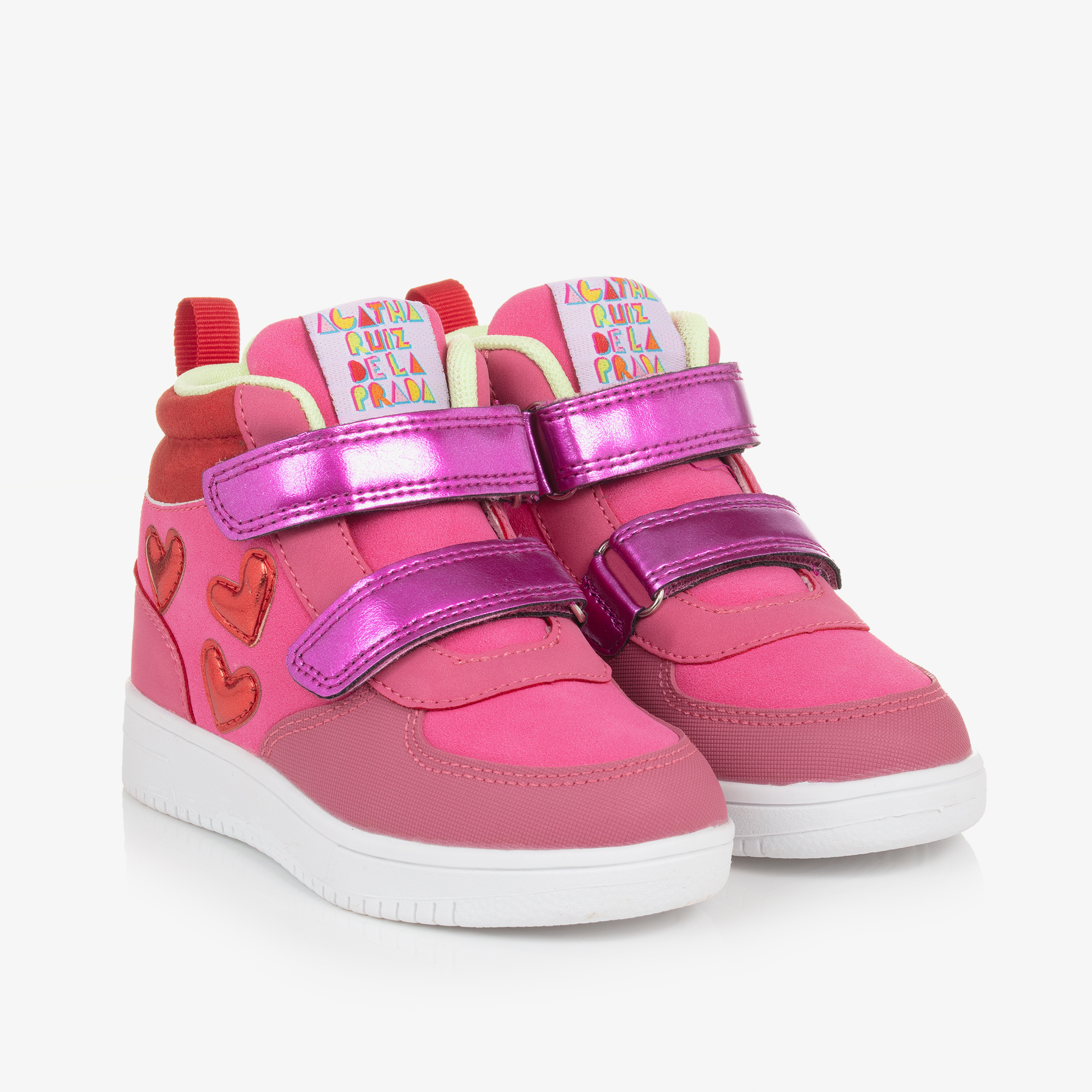 Prada pink sneakers best sale