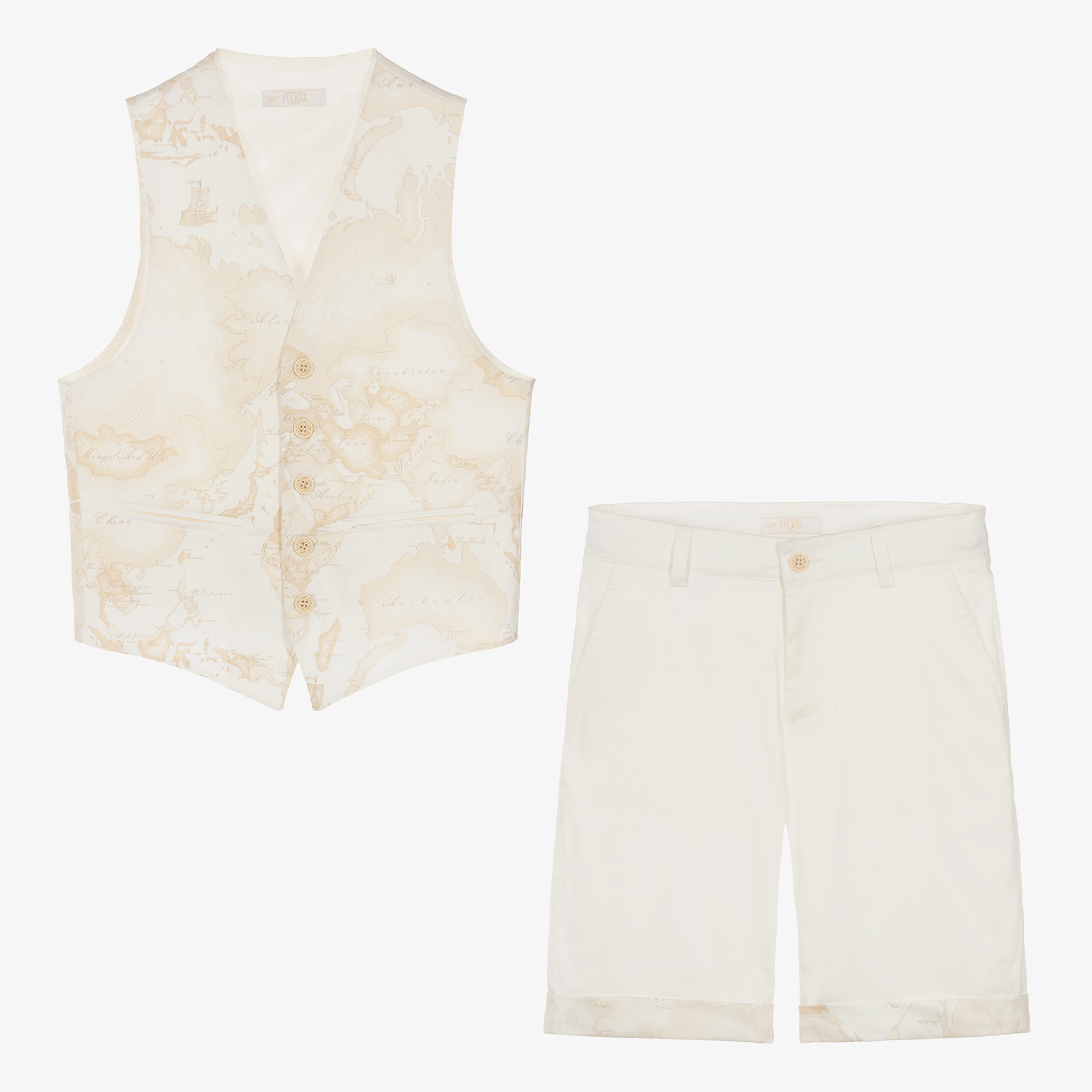 Shorts on sale and waistcoat