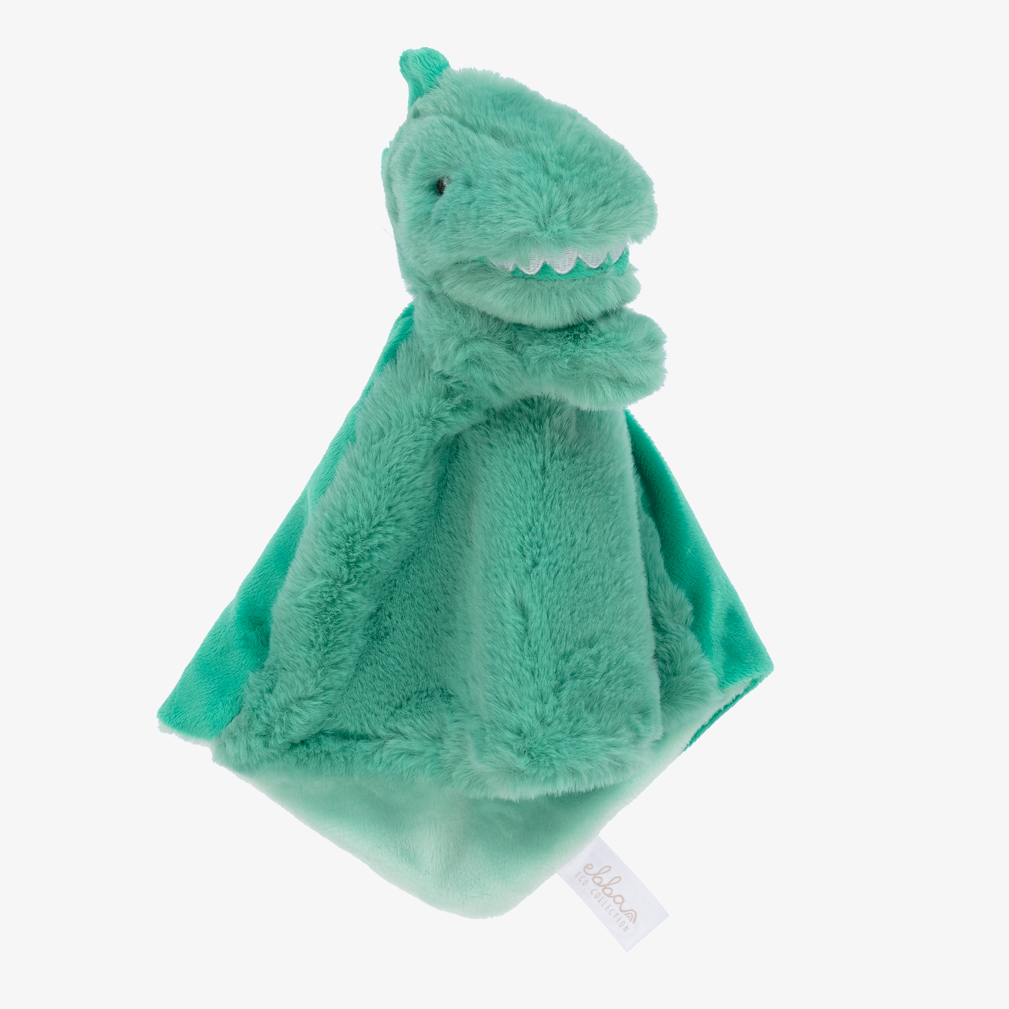 Aurora - Green Plush Dino Baby Comforter (29 cm)