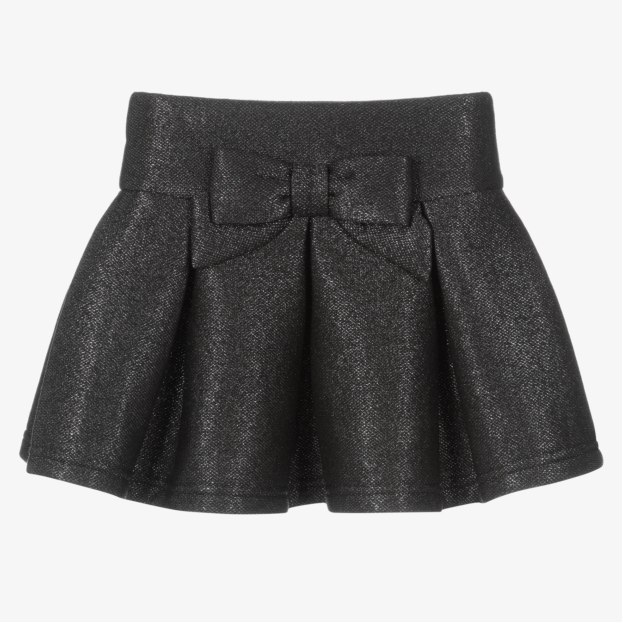 Balloon Chic - Girls Black Velvet Skirt | Childrensalon