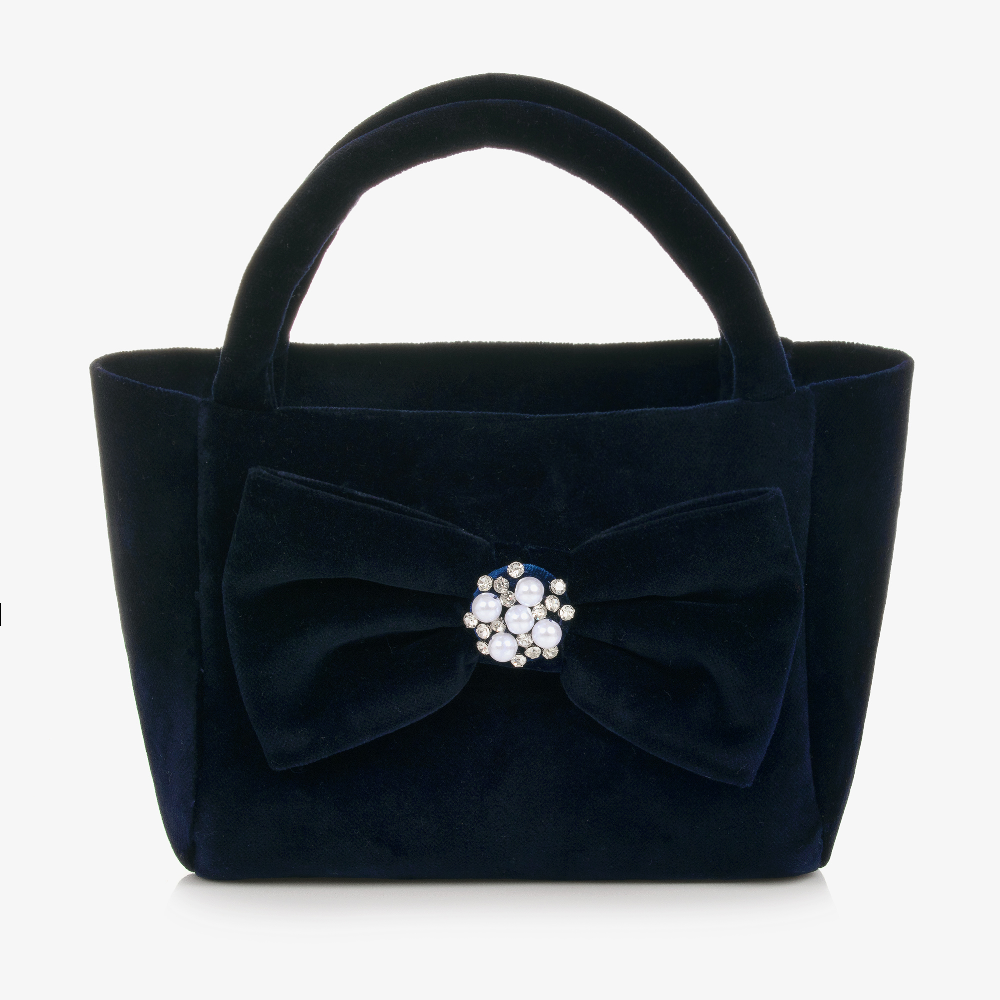 Blue ombre  Velvet Shoulder Bag — A & H Wills