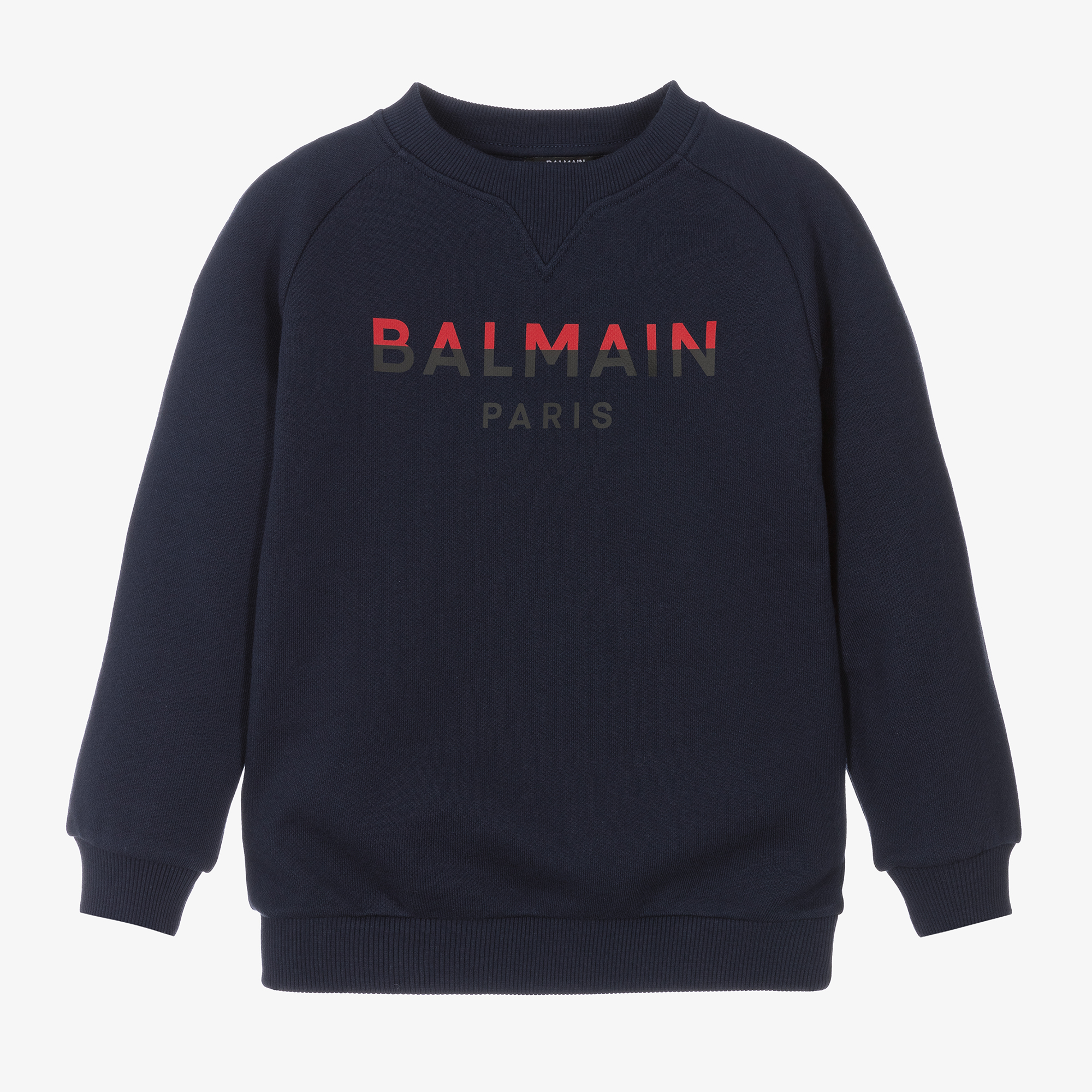 Balmain sale navy sweatshirt