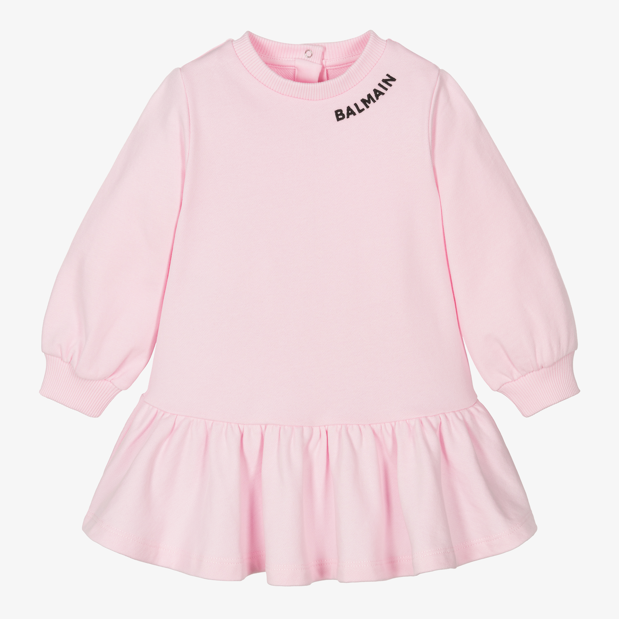 Pink balmain dress best sale