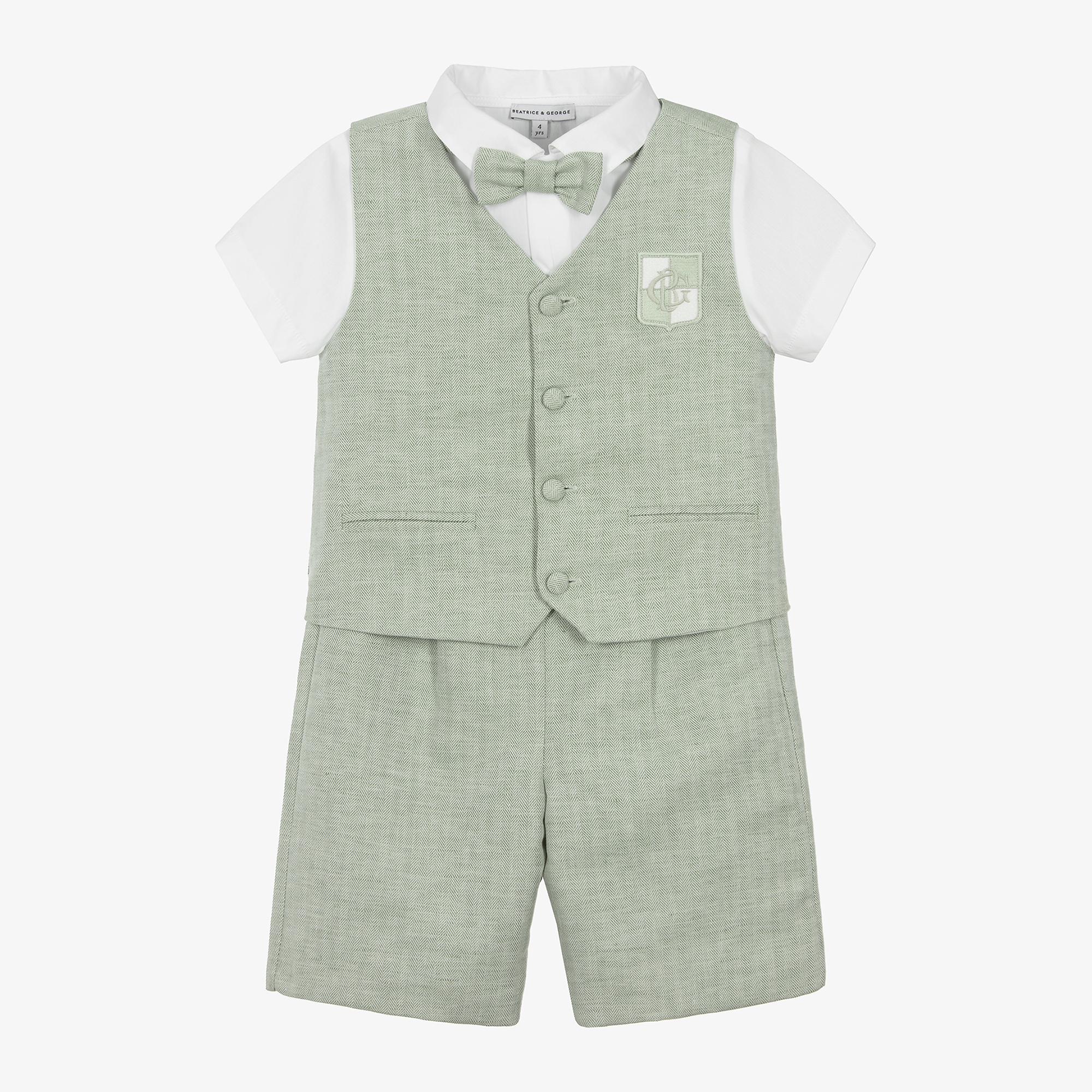 Boys hot sale waistcoat suit