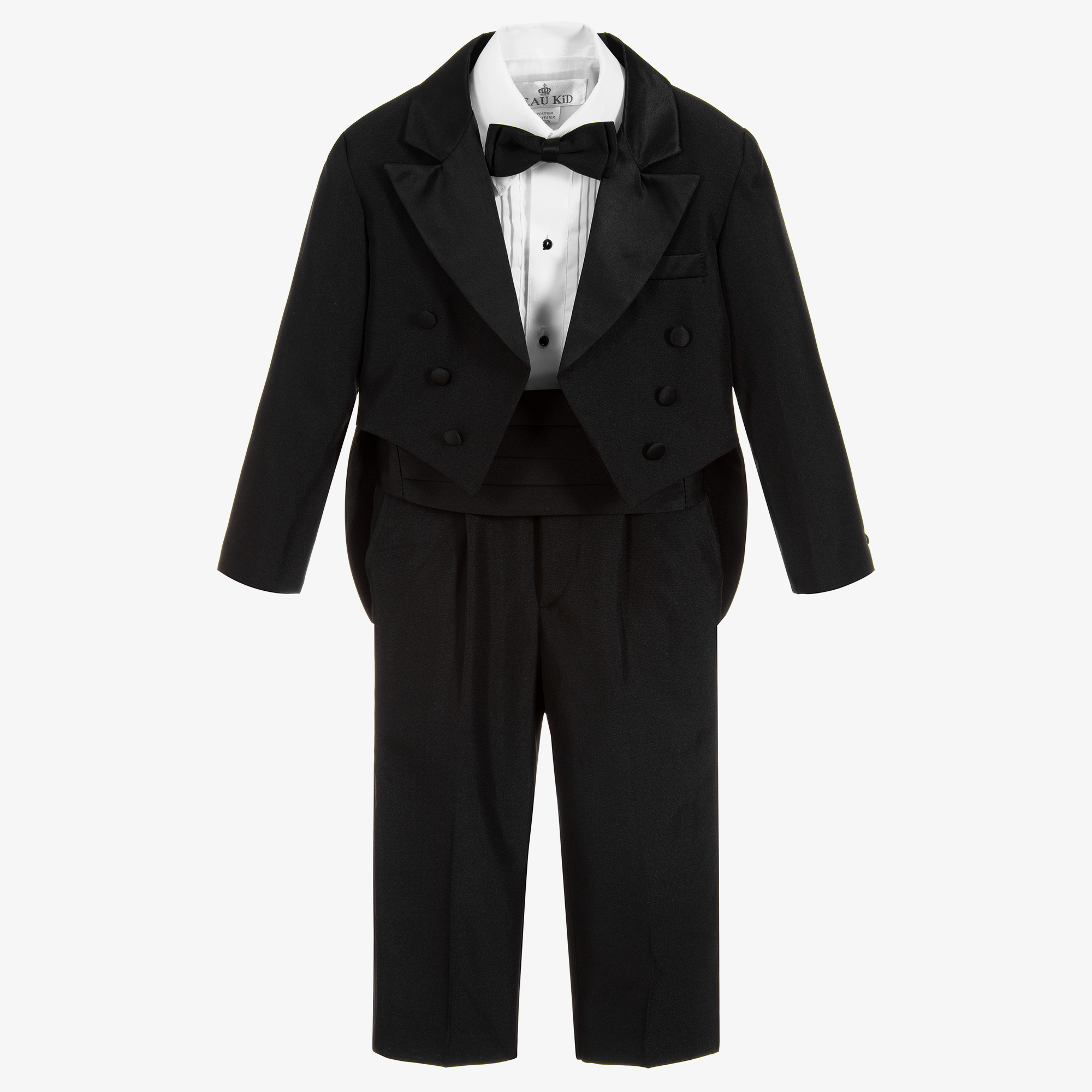 Buy Black Boys Tuxedo with Bow Tie – Mumkins