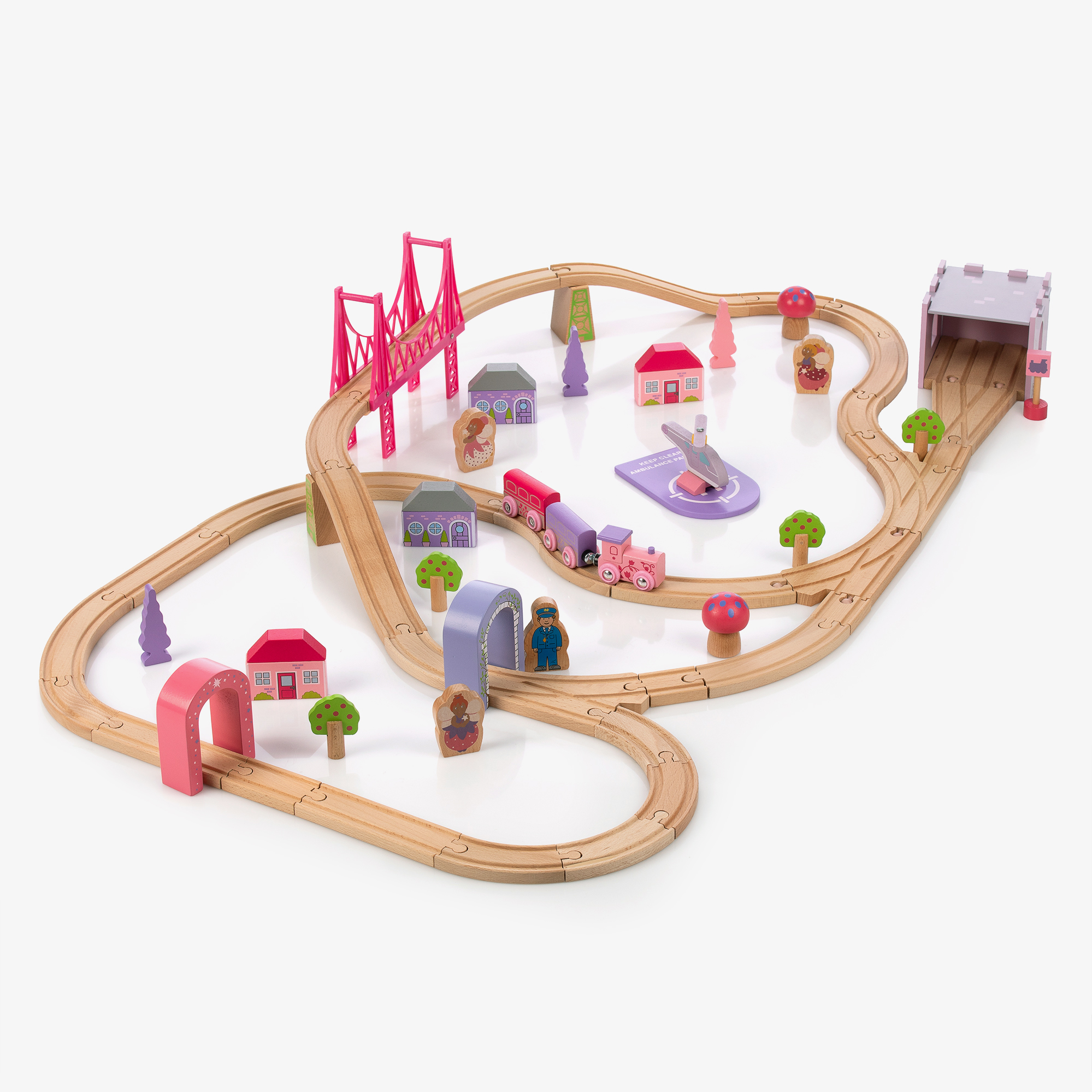 Bigjigs magical train set and table online