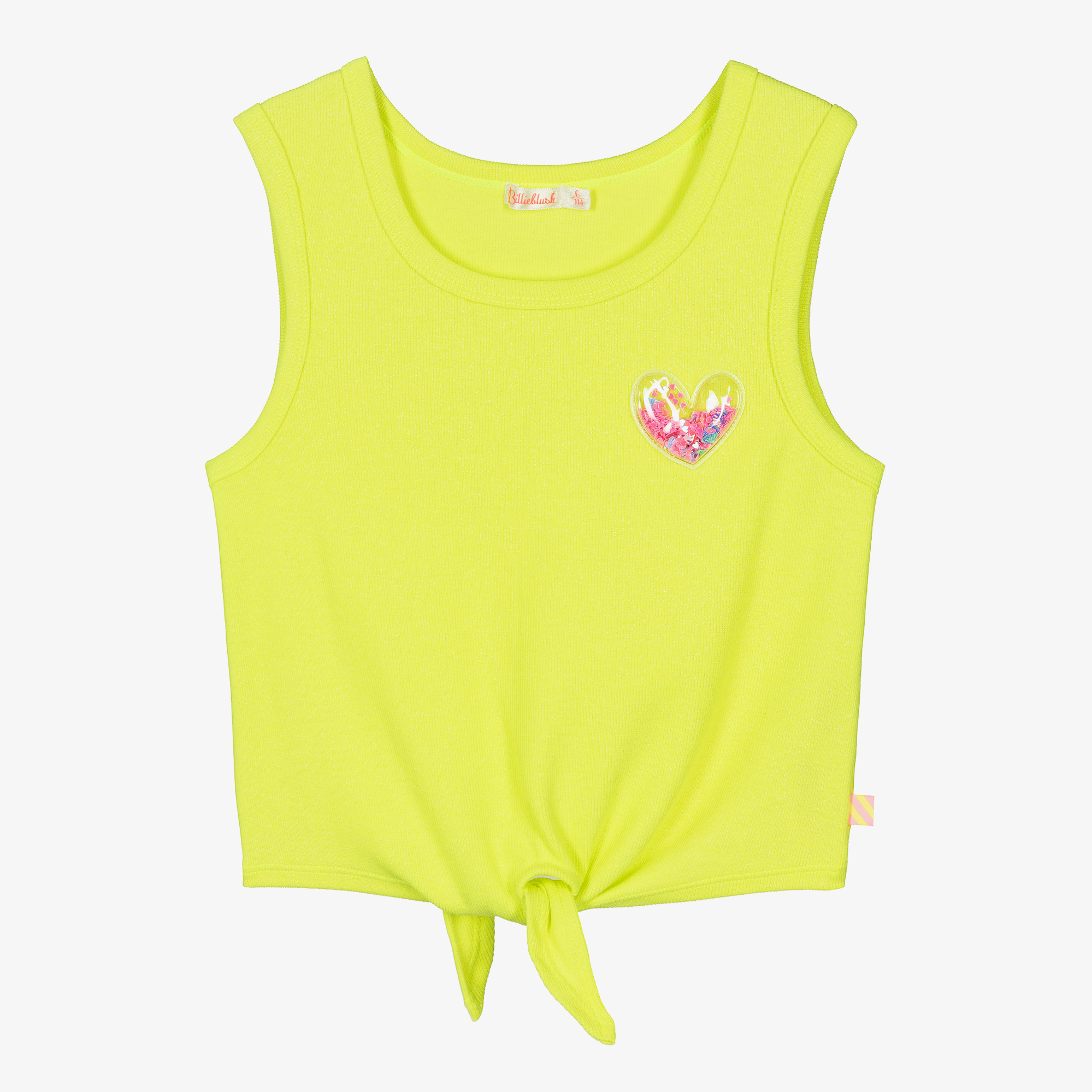 Neon yellow best sale vest top