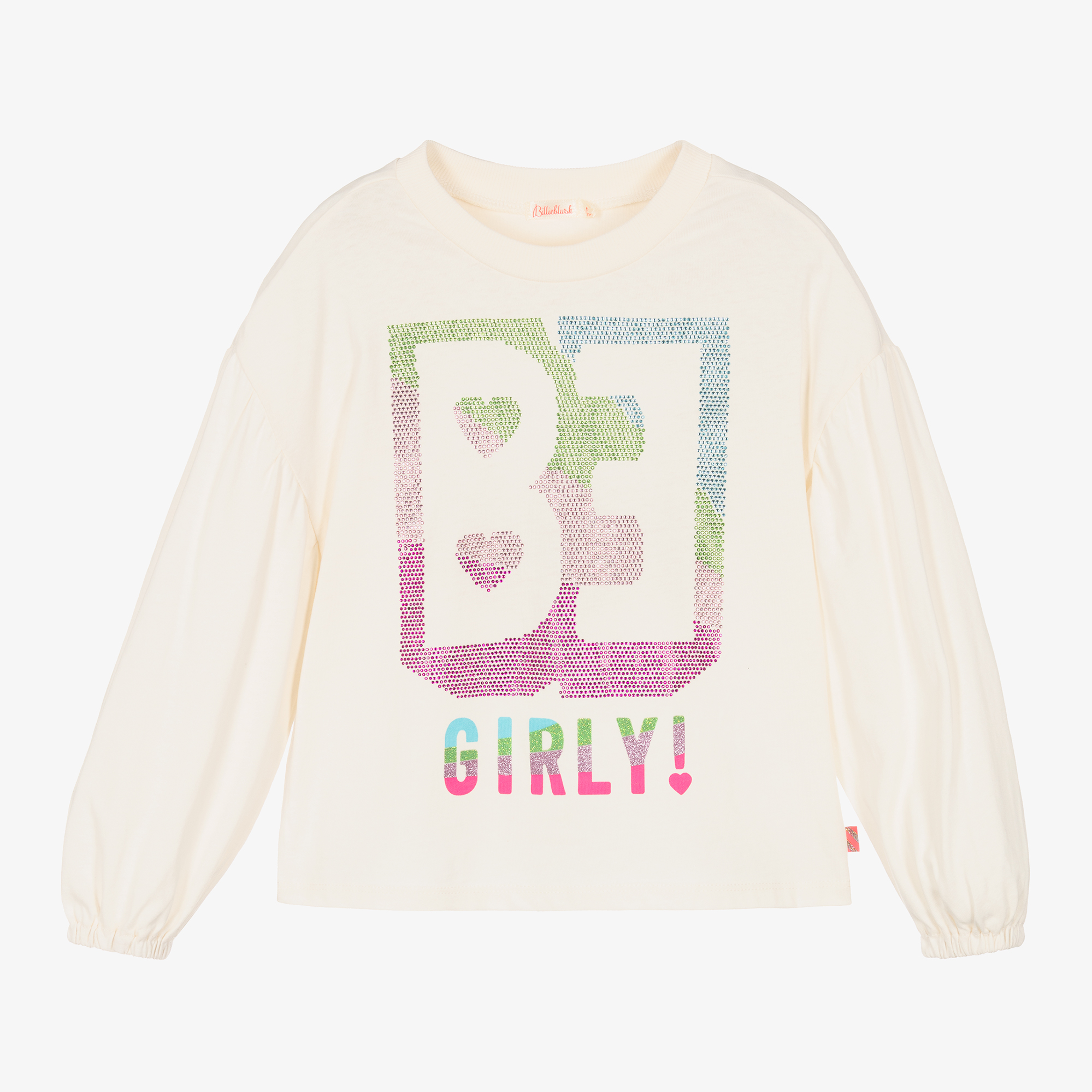 Billieblush - Girls Pink Dolphin Sweatshirt | Childrensalon