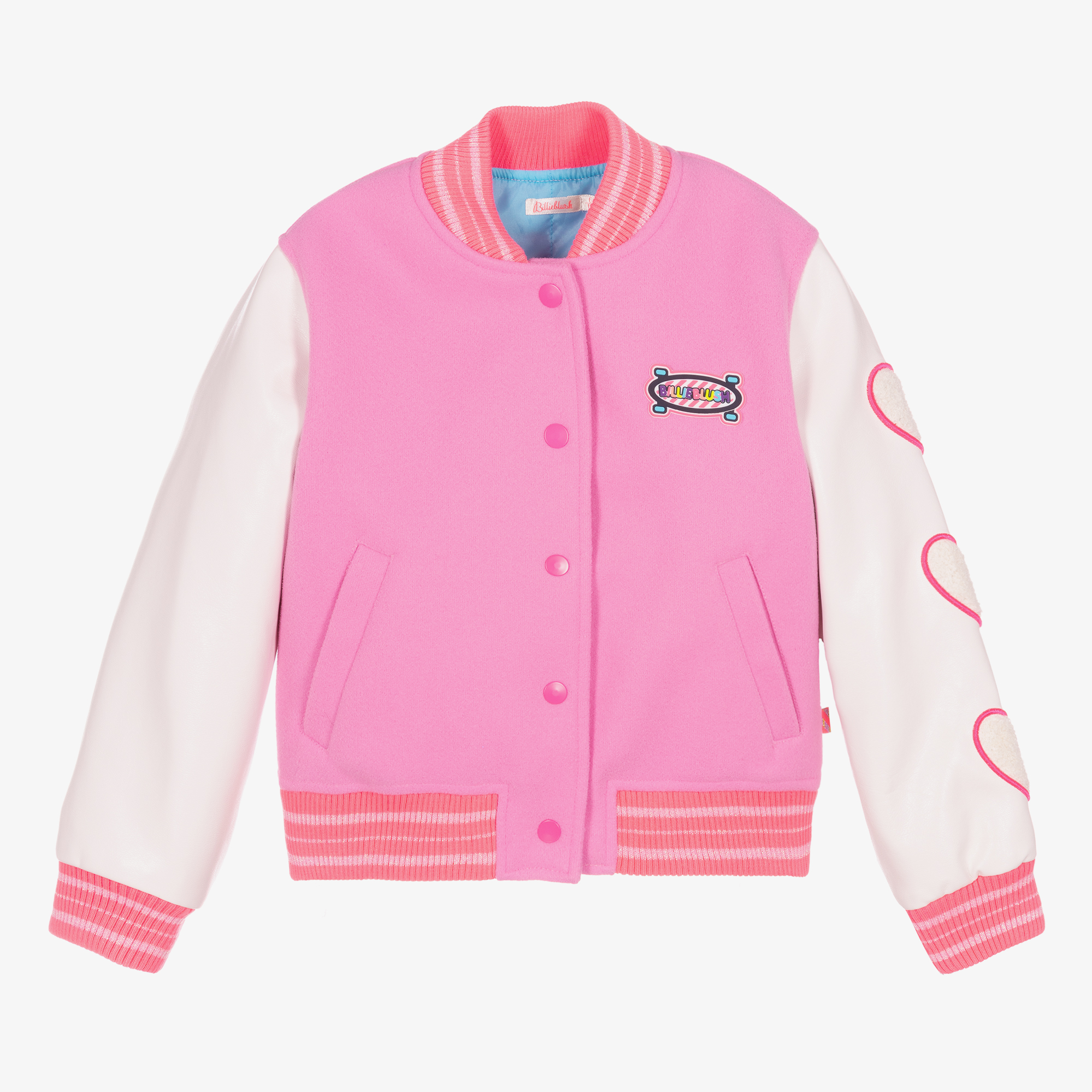 Colorichiari faux-leather jacket - Pink