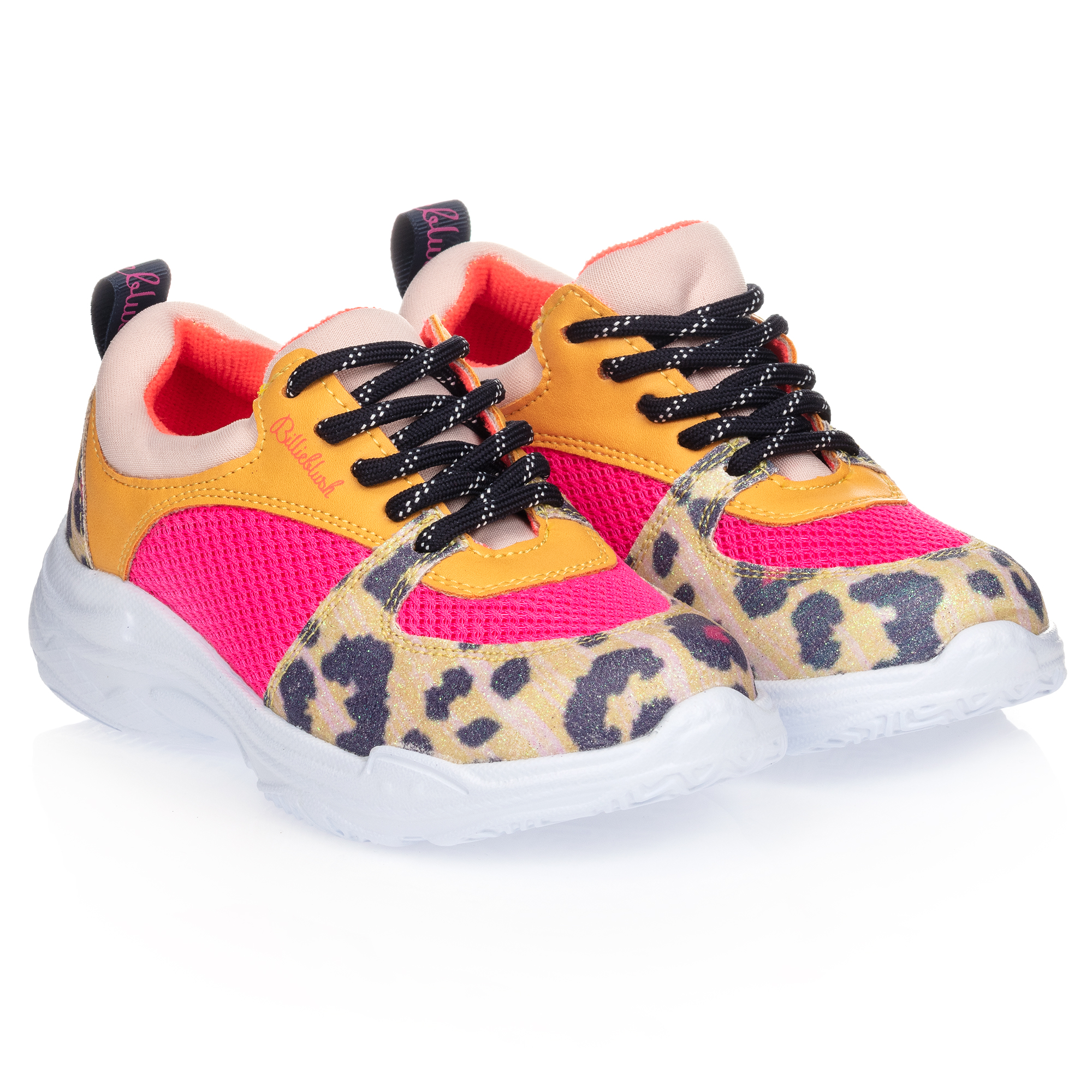 pink leopard print trainers