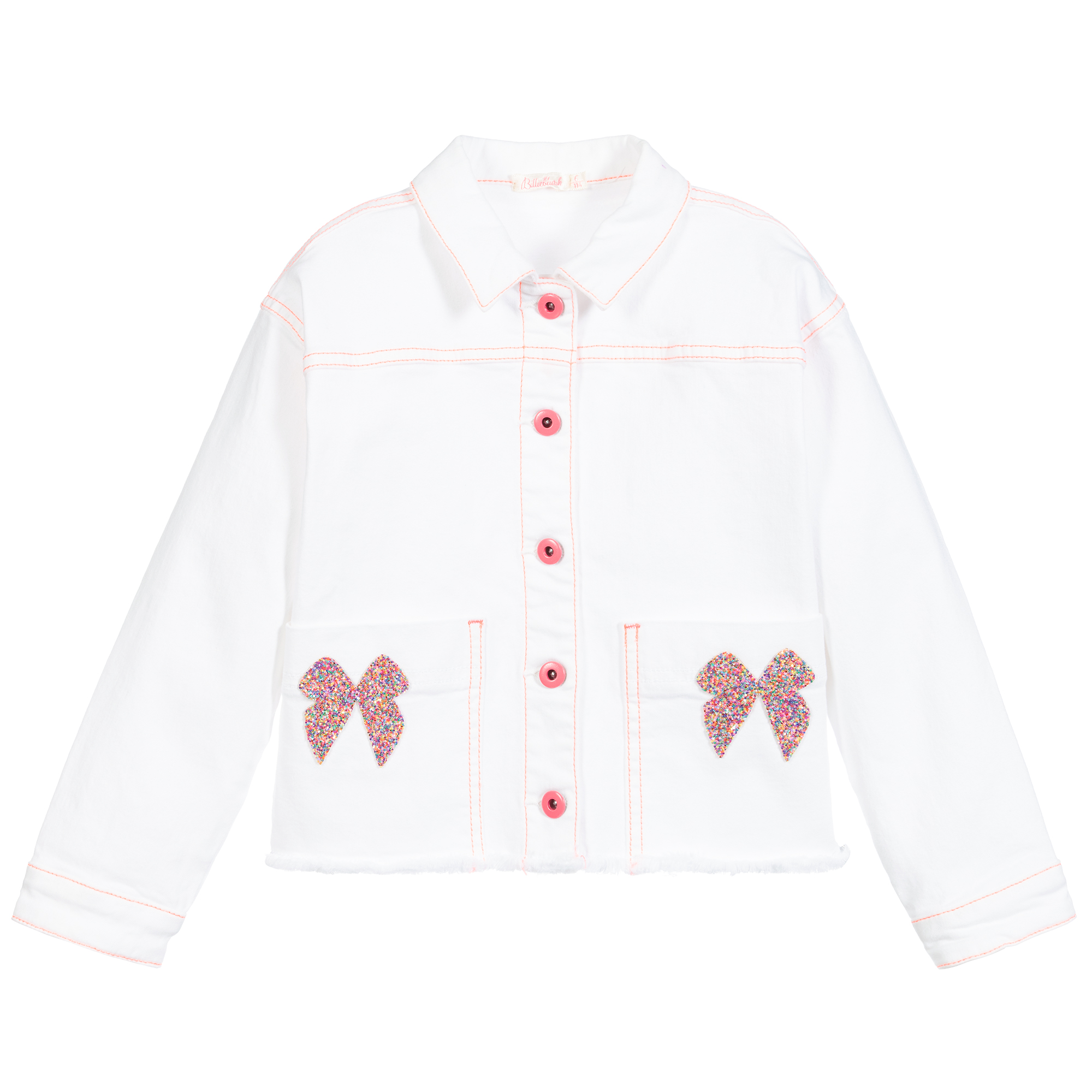 Billieblush - Girls Iridescent Sequin Jacket | Childrensalon