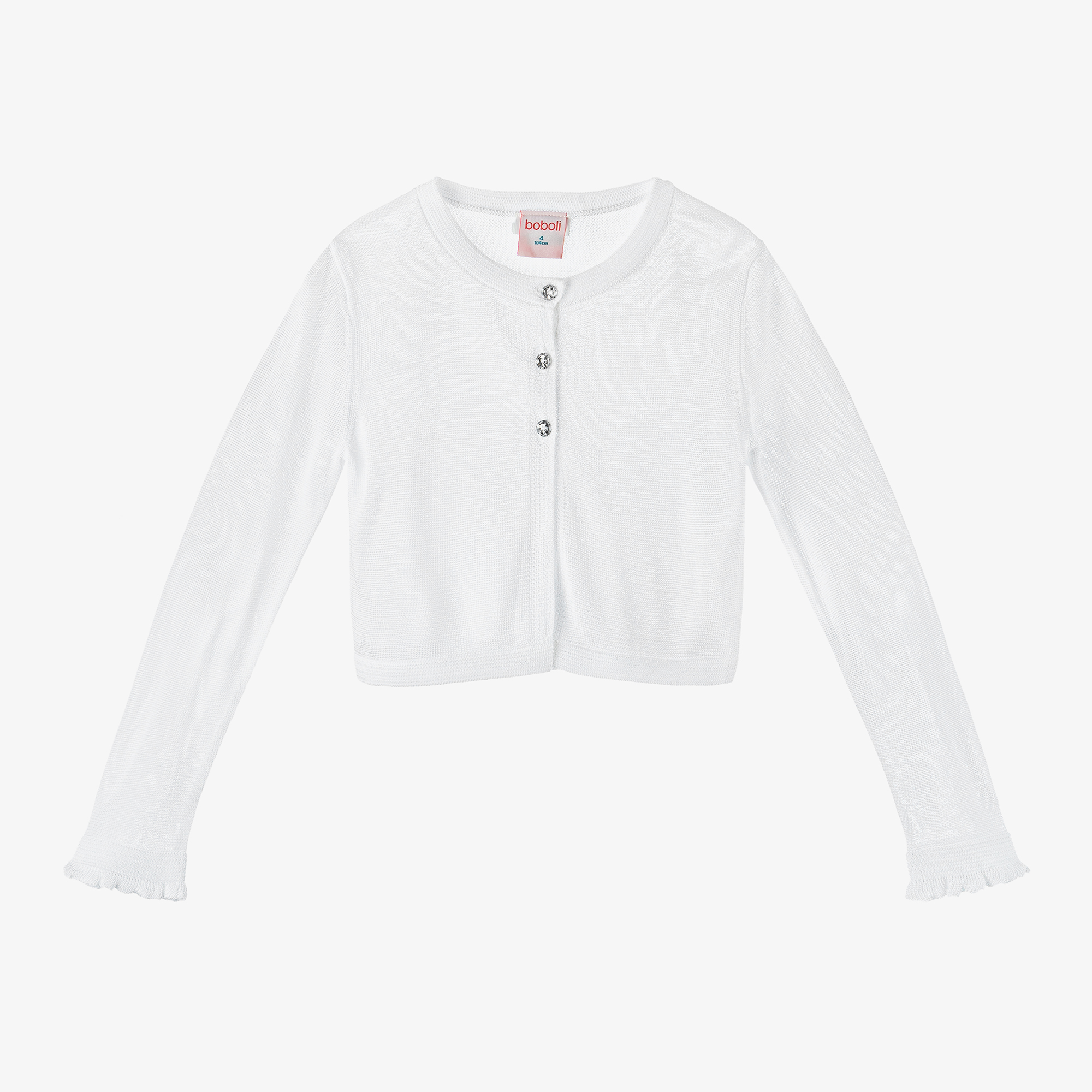 Childrens shop white cardigan