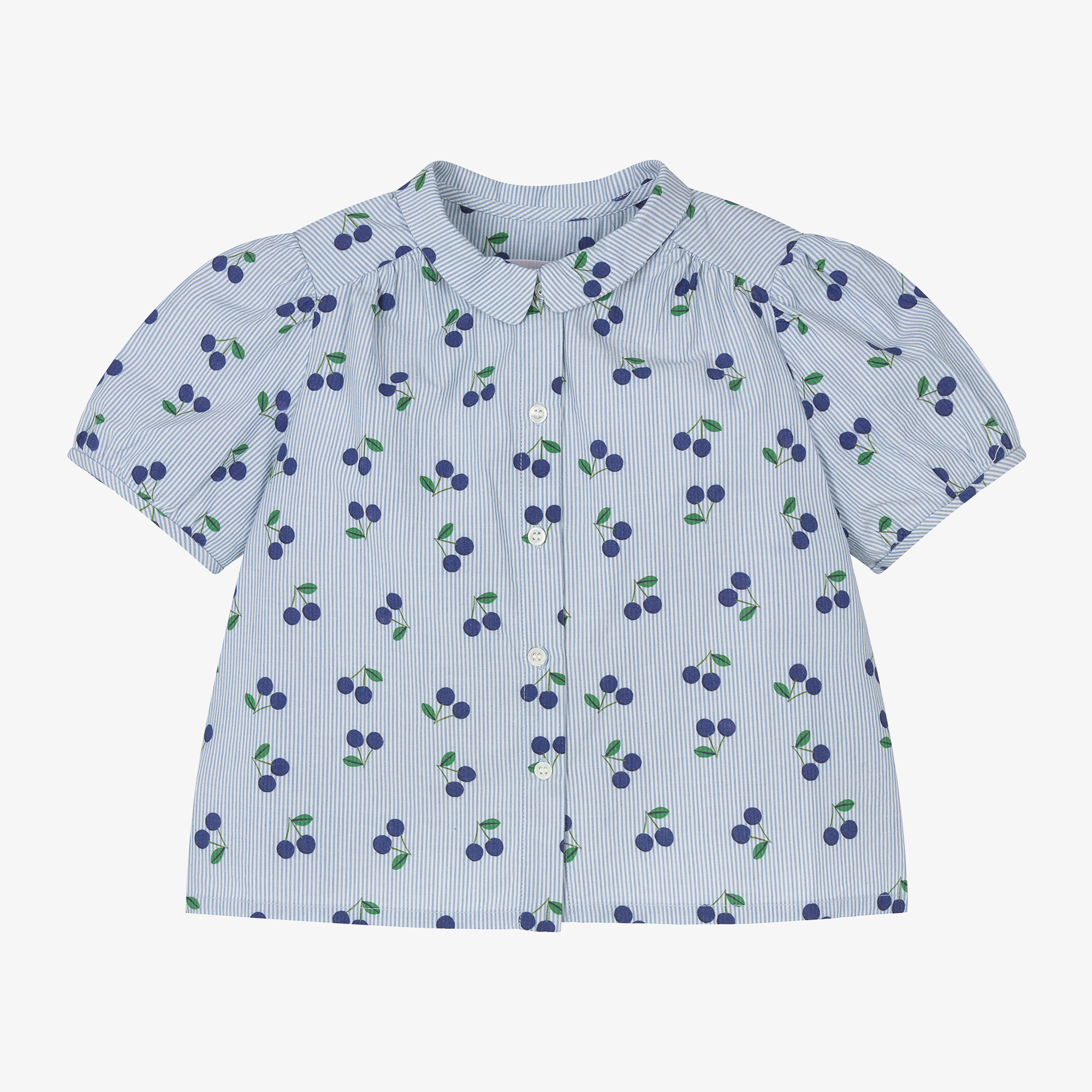 Girls blue outlet blouse