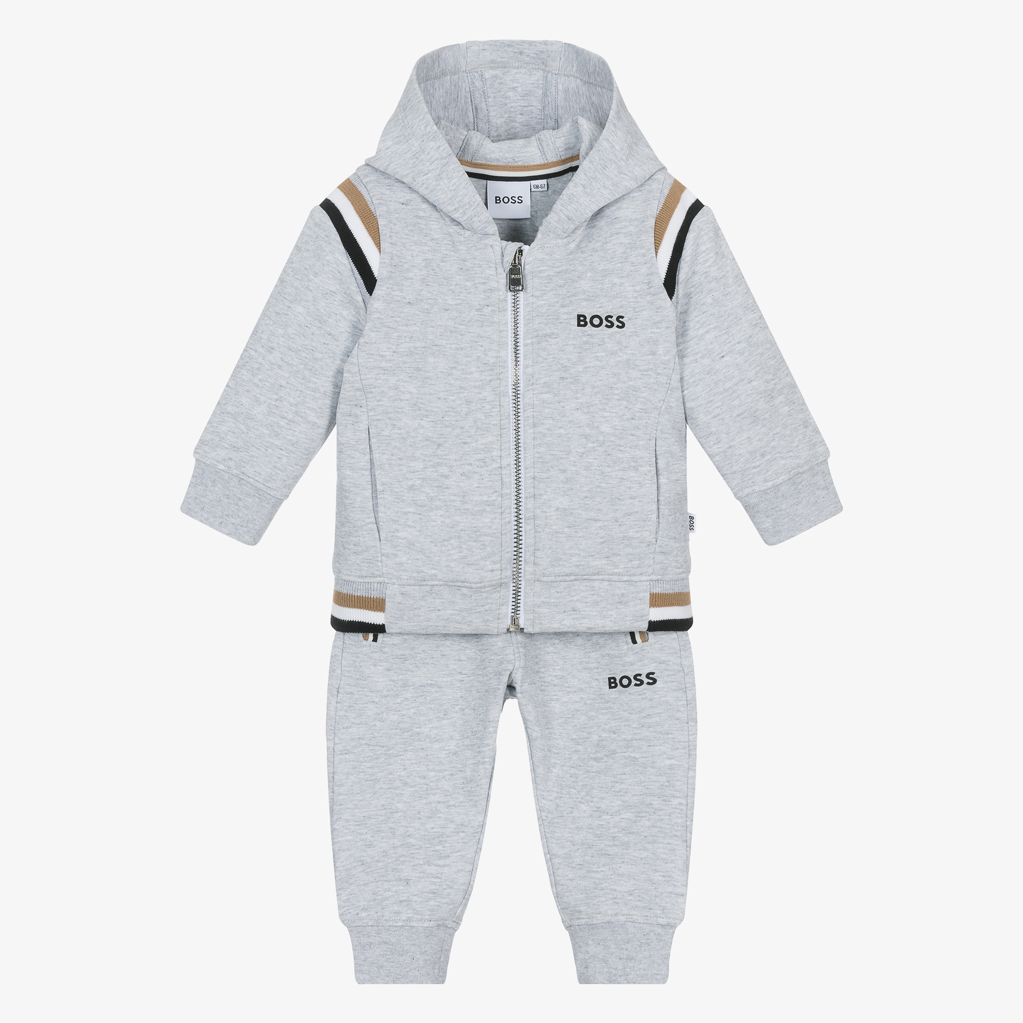 Grey boss outlet tracksuit