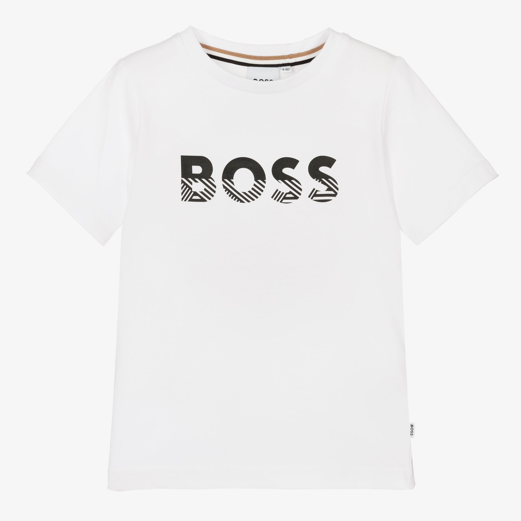 BOY London - White Cotton Logo T-Shirt | Childrensalon