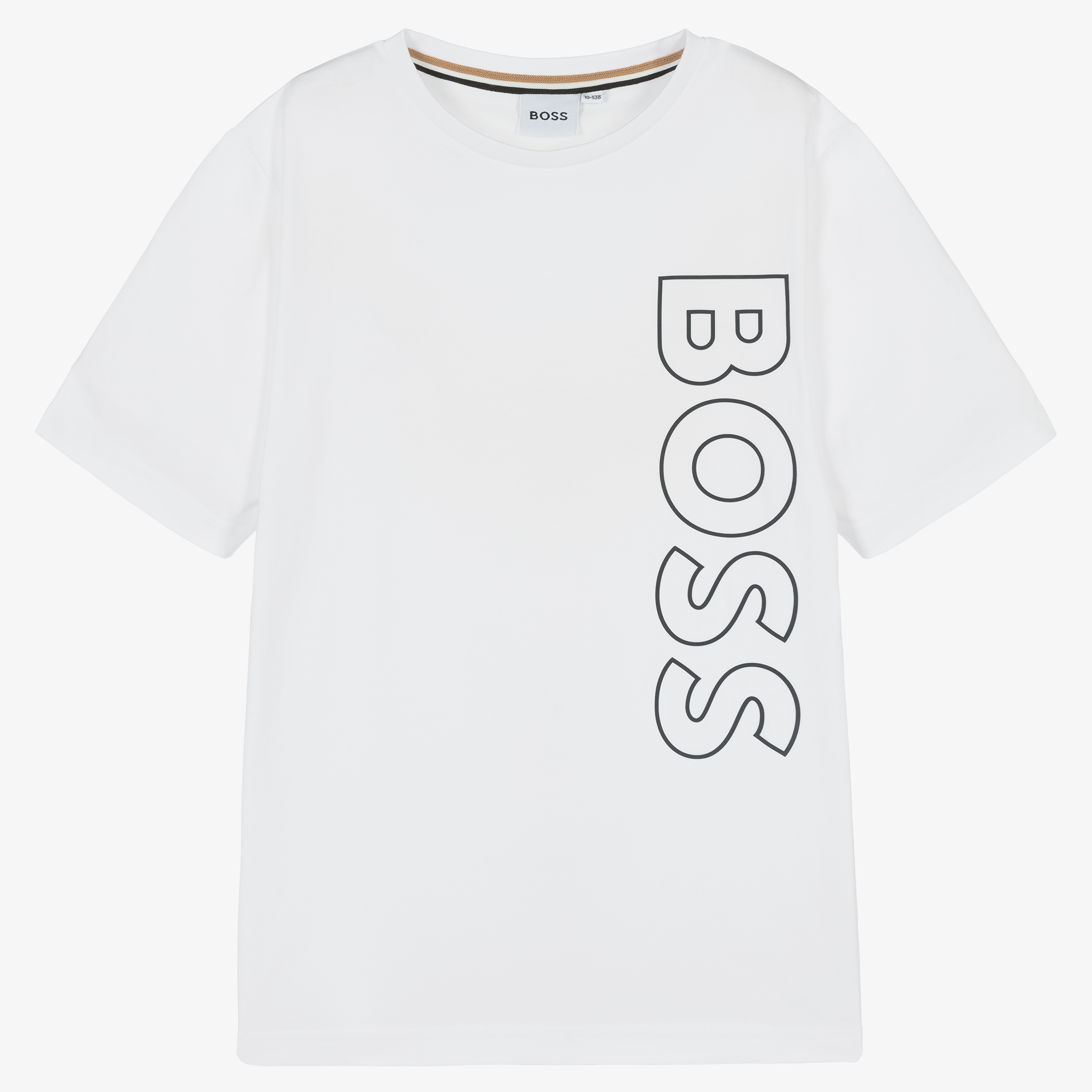 BOSS - Red Spain Cotton T-Shirt | Childrensalon