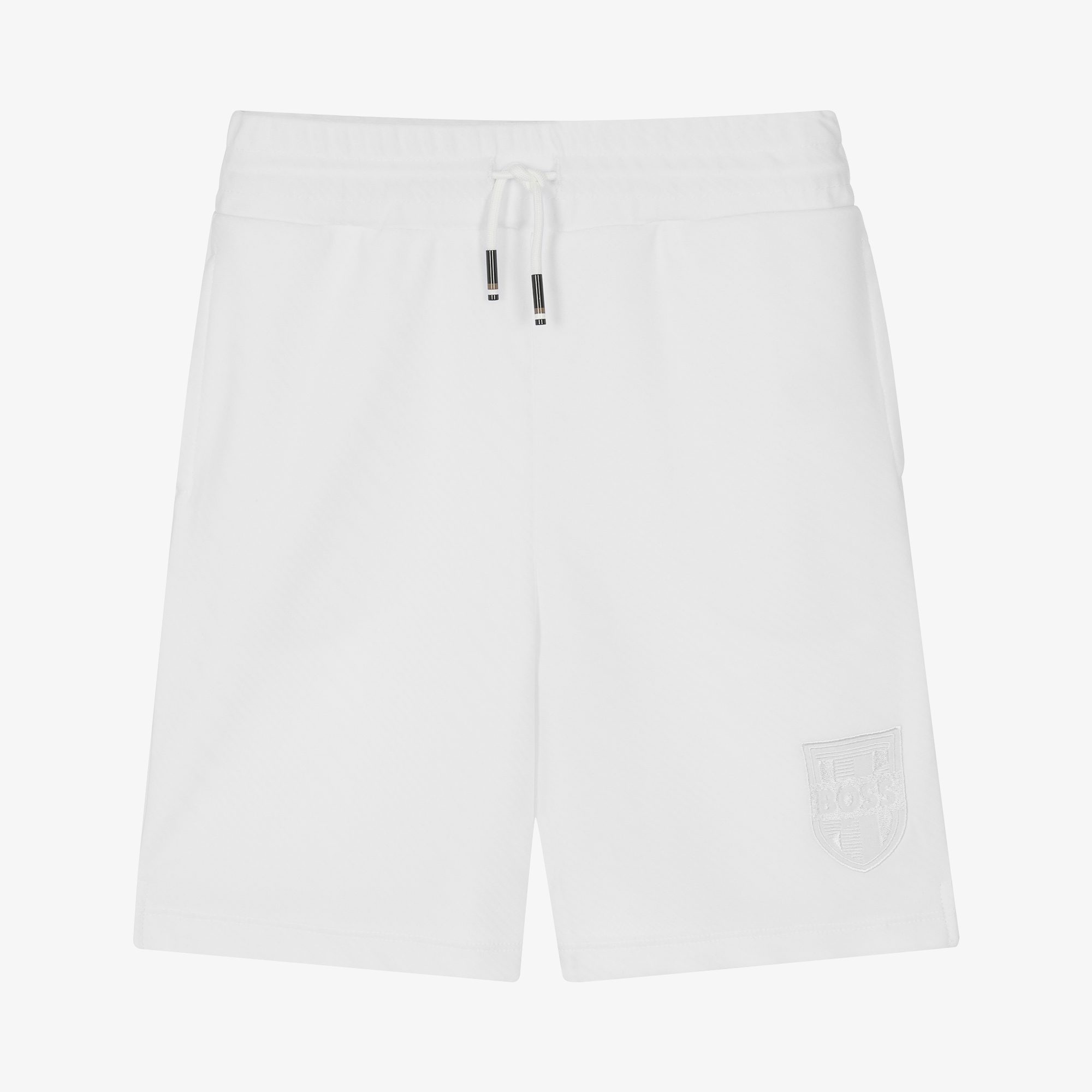 White sale boss shorts