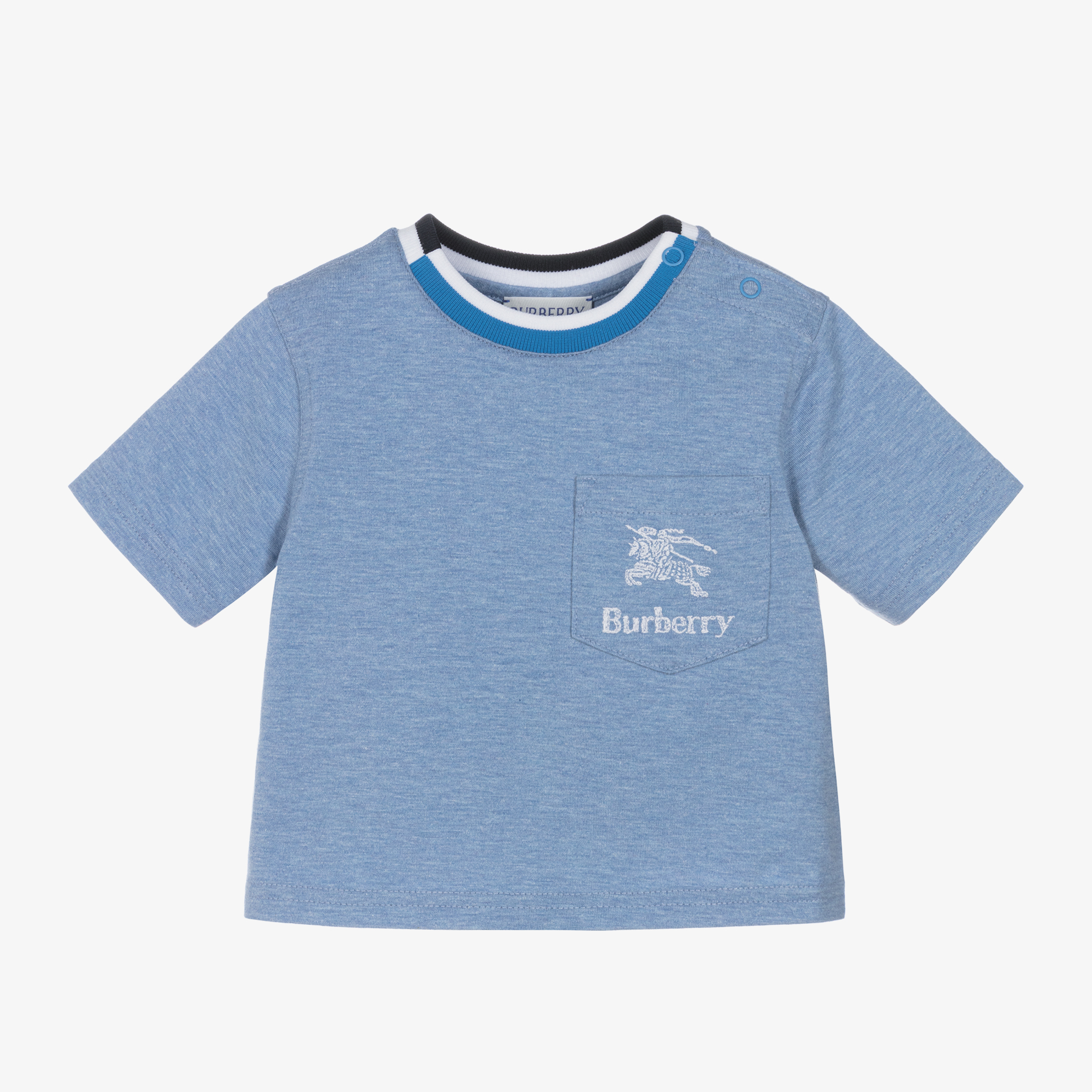 Burberry t shirt kids blue new arrivals