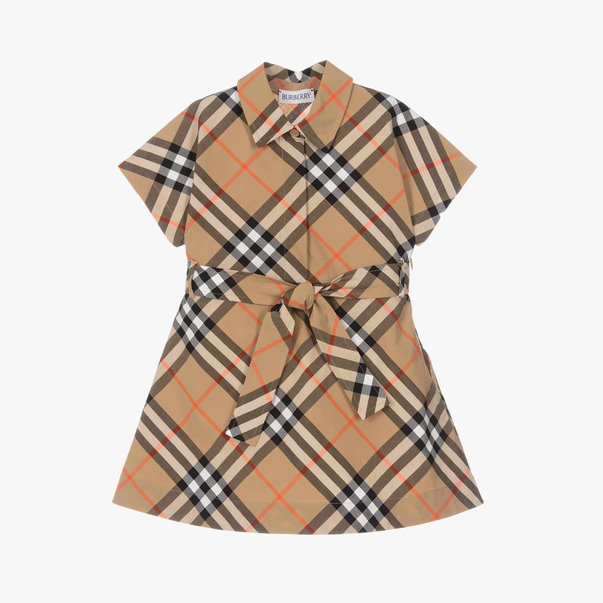 Purchases Burberry dress