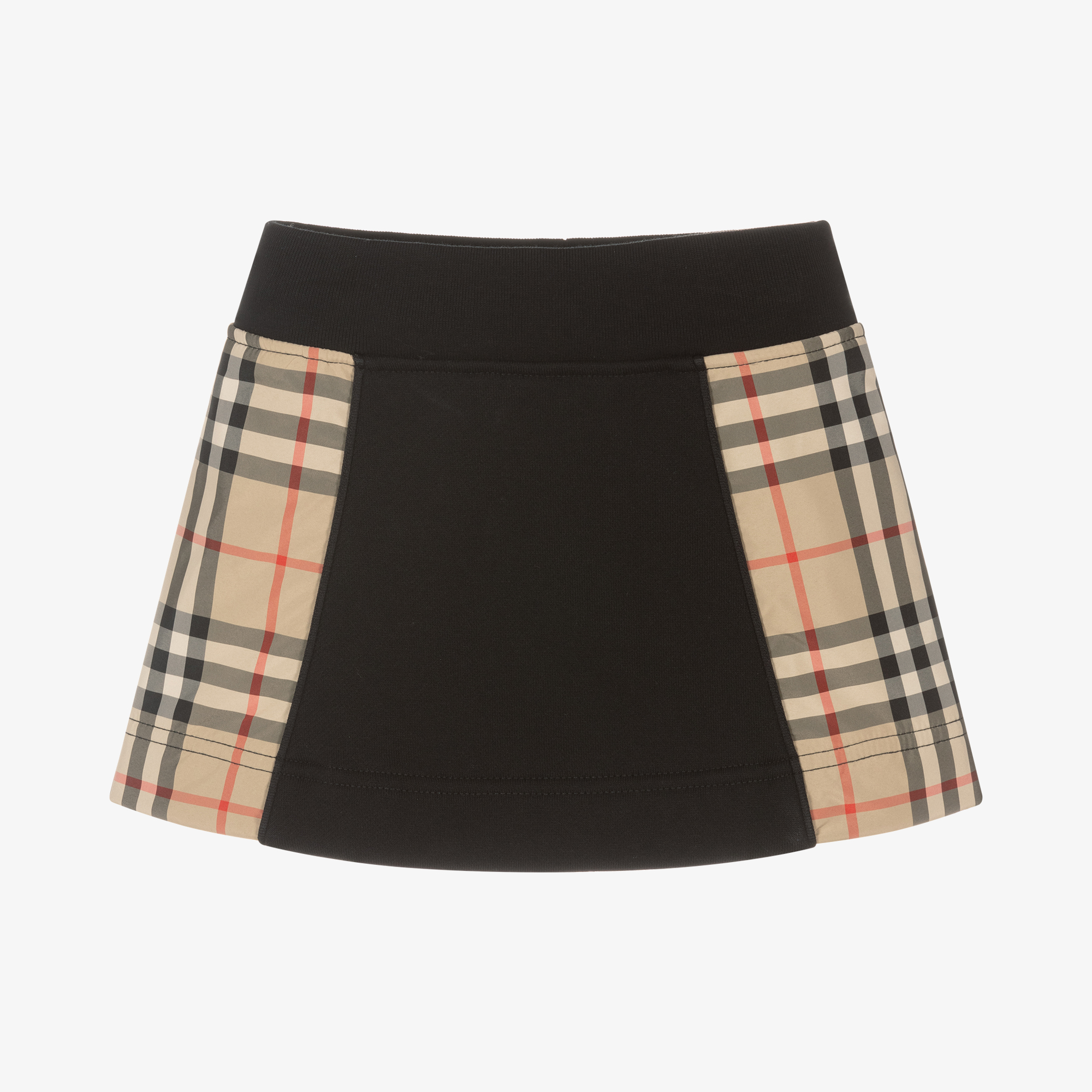 Burberry Kids' Black Skirt For Girl With Logo | ModeSens