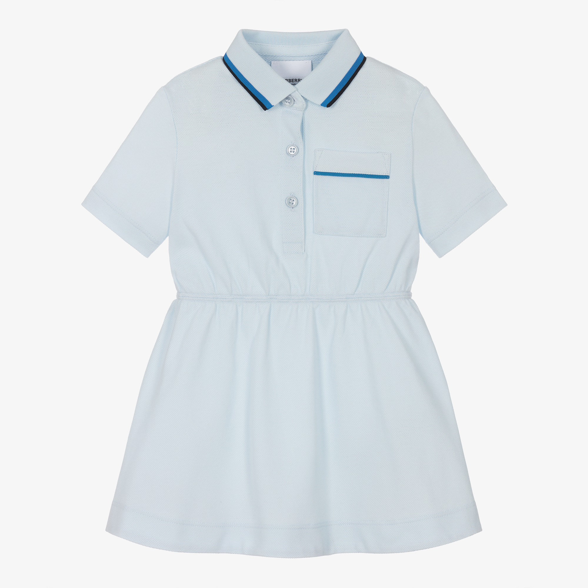 Burberry light outlet blue polo