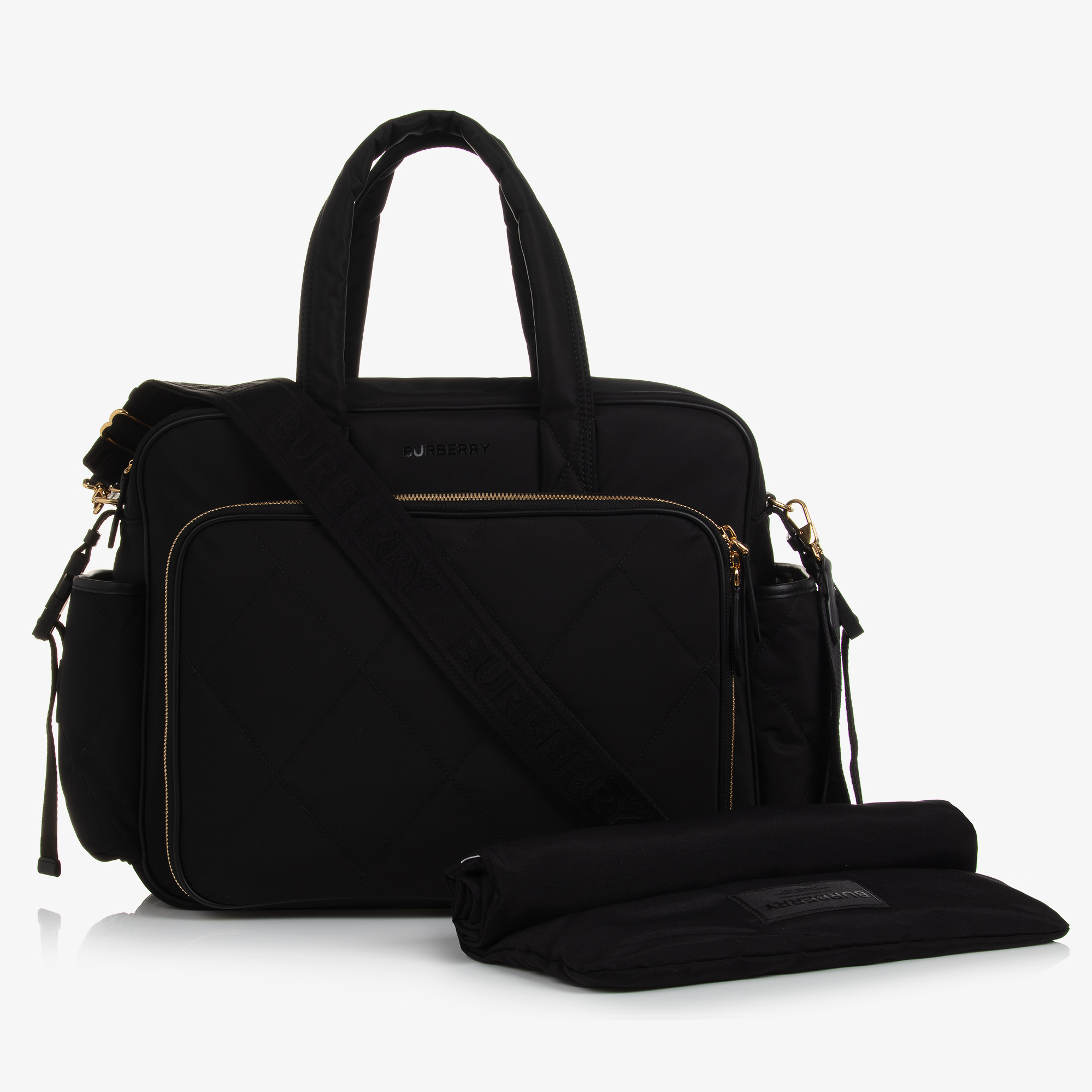 Burberry black bag sale