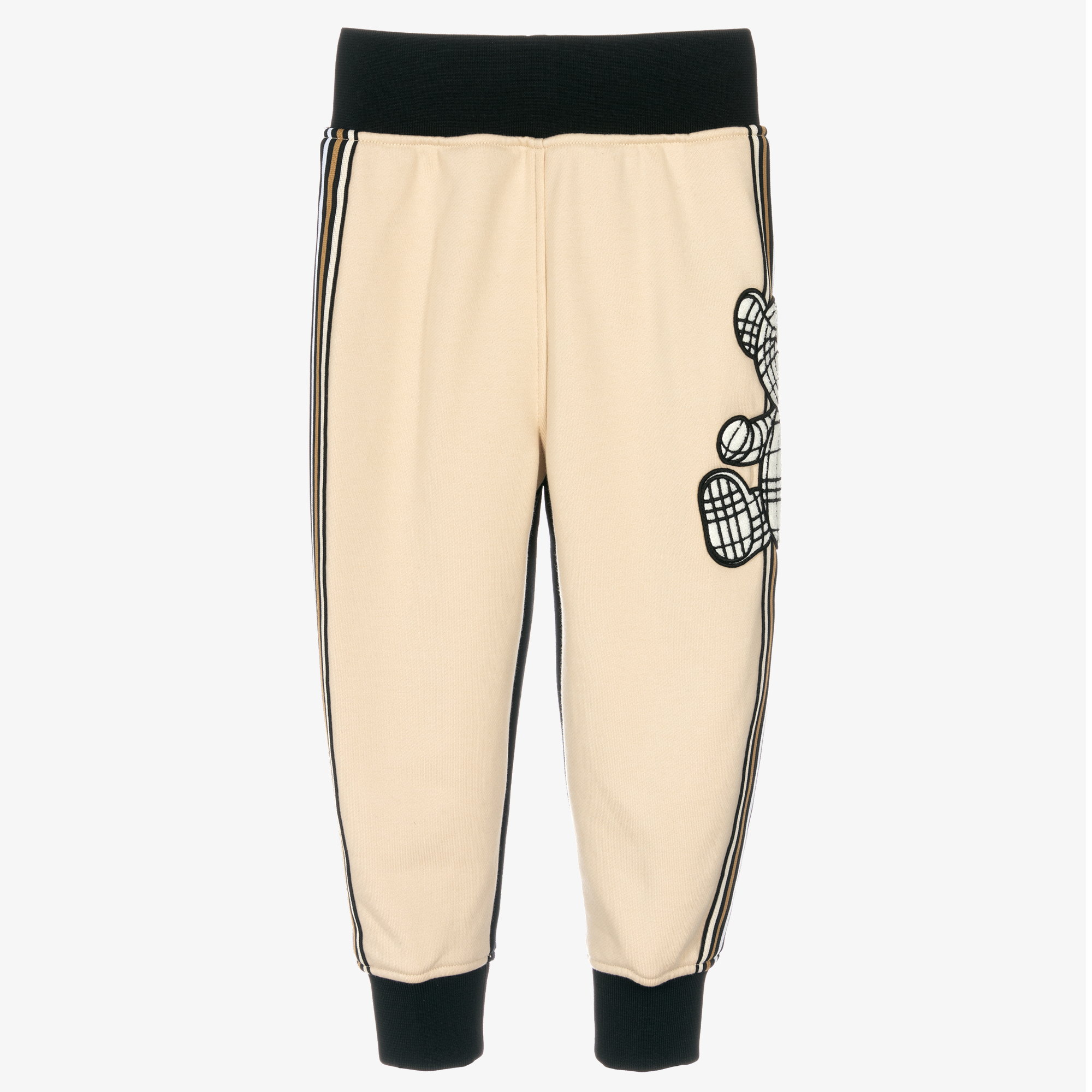 BURBERRY 7/8 pants in jogger style in camel