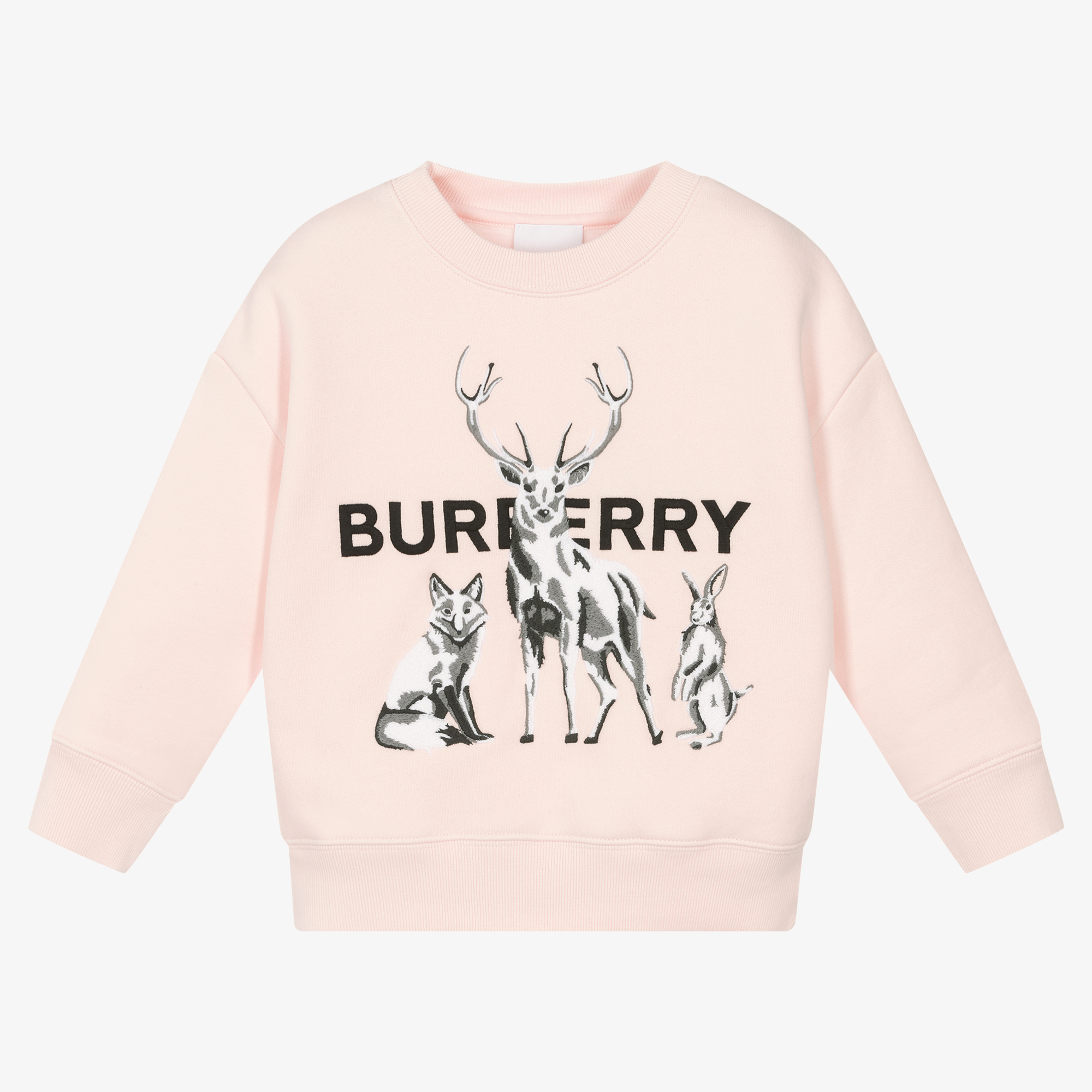 Burberry - Teen White Logo Sweatshirt | Childrensalon
