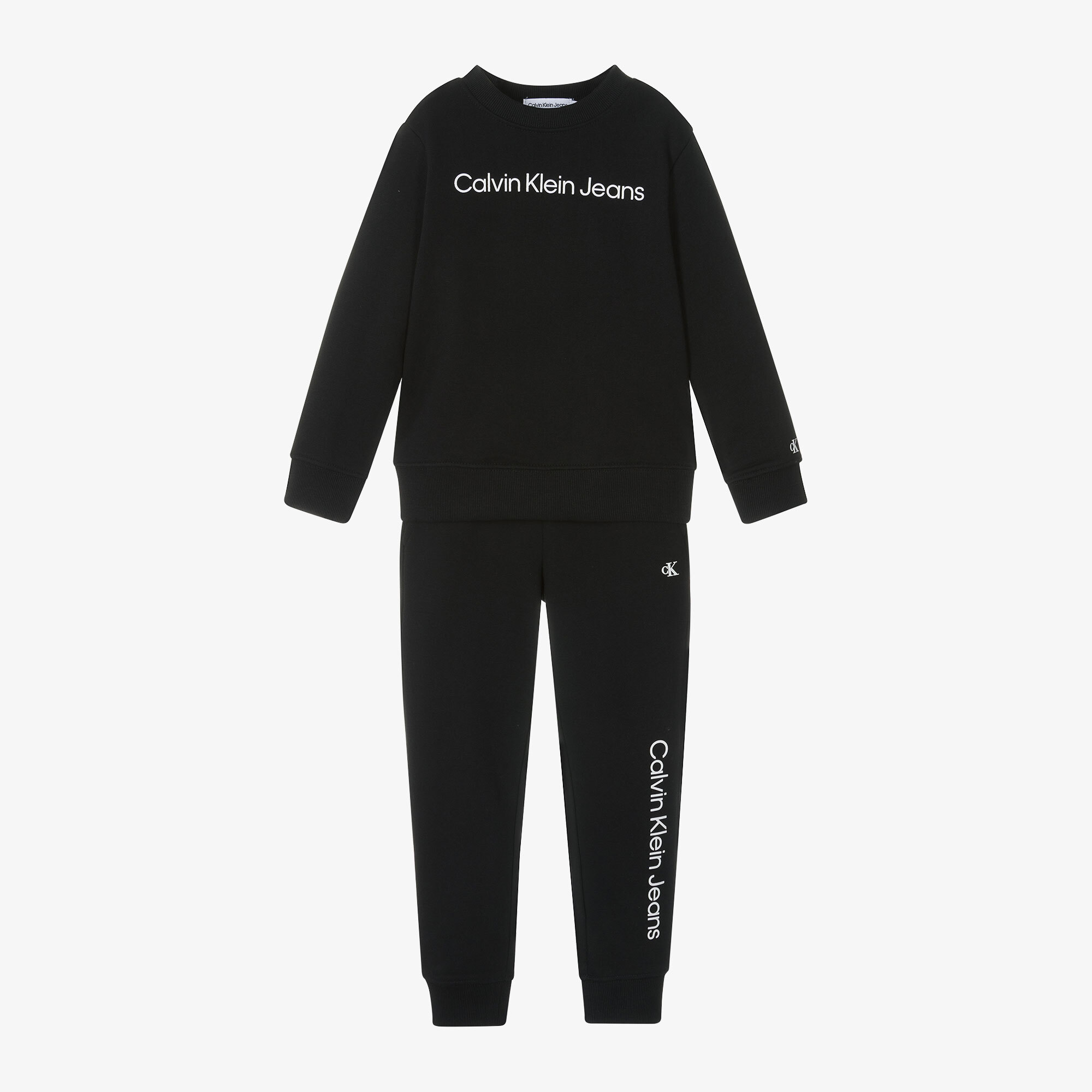 Black calvin outlet klein tracksuit