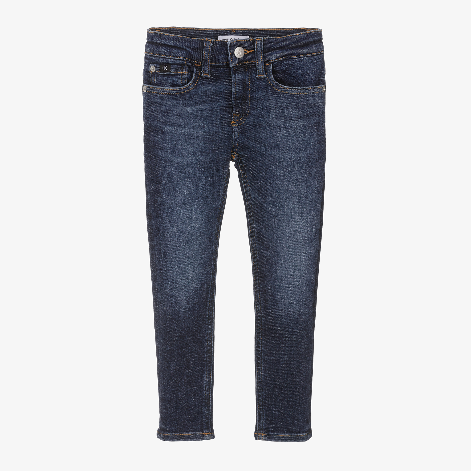 Calvin Klein Boys Blue Denim Skinny Jeans