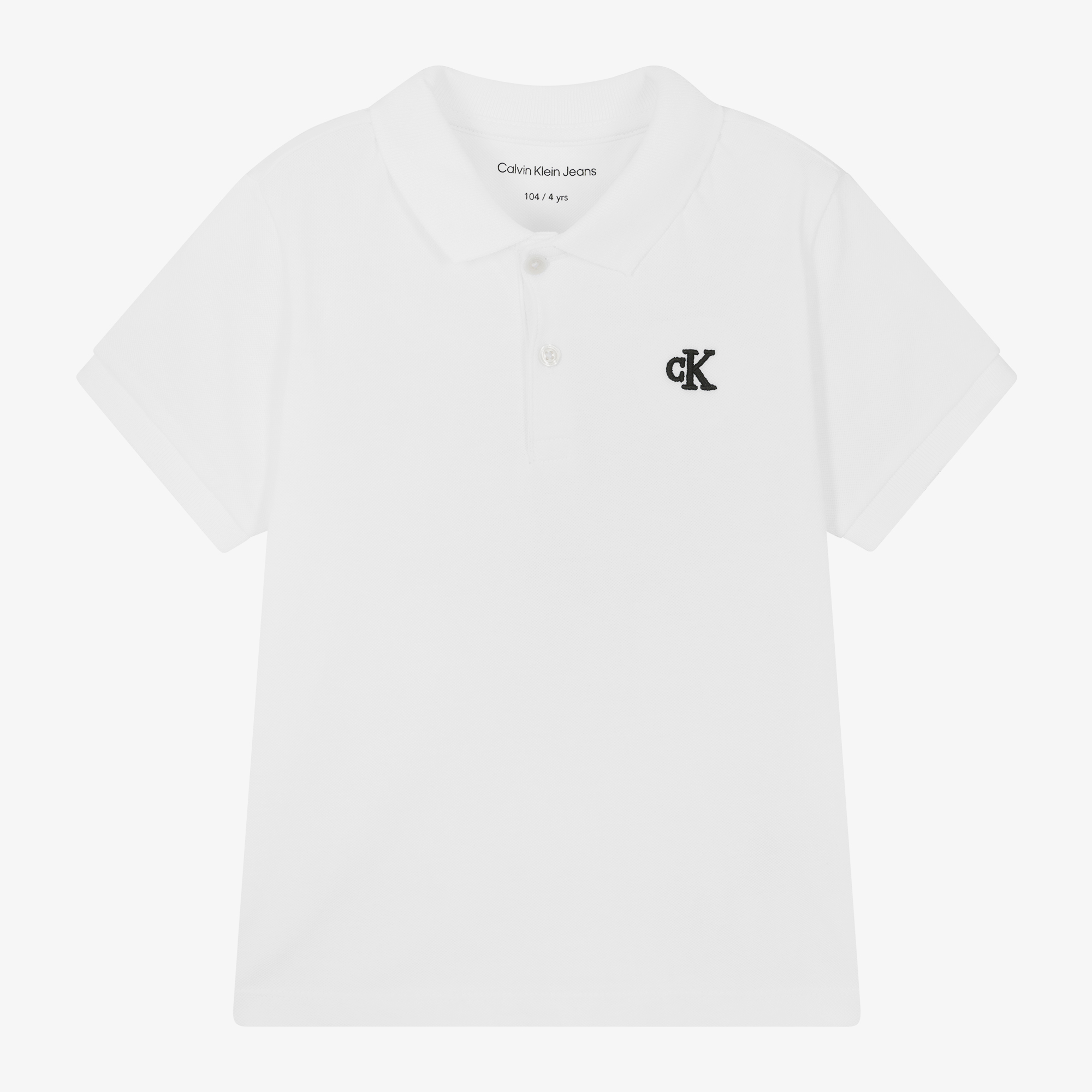 Calvin klein 2025 white polo