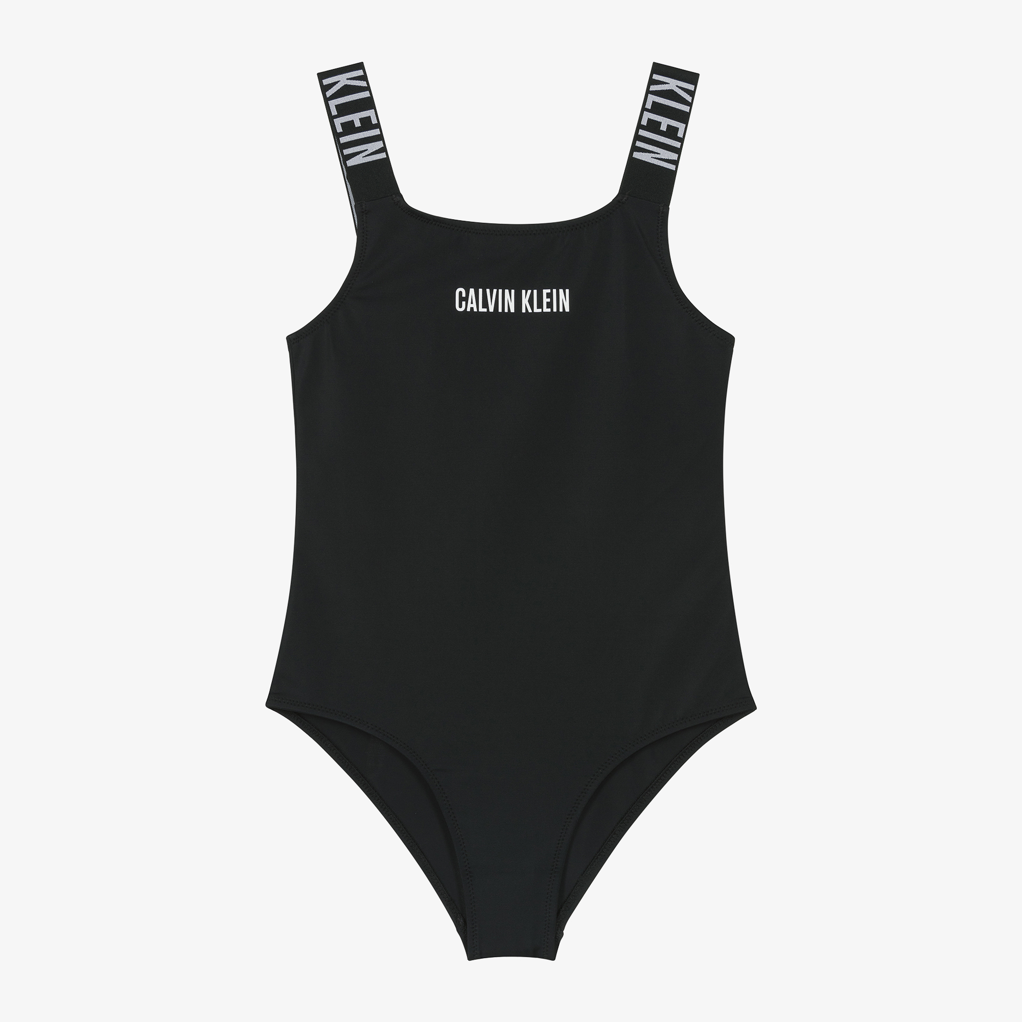 Calvin Klein Girls Black Swimsuit Childrensalon