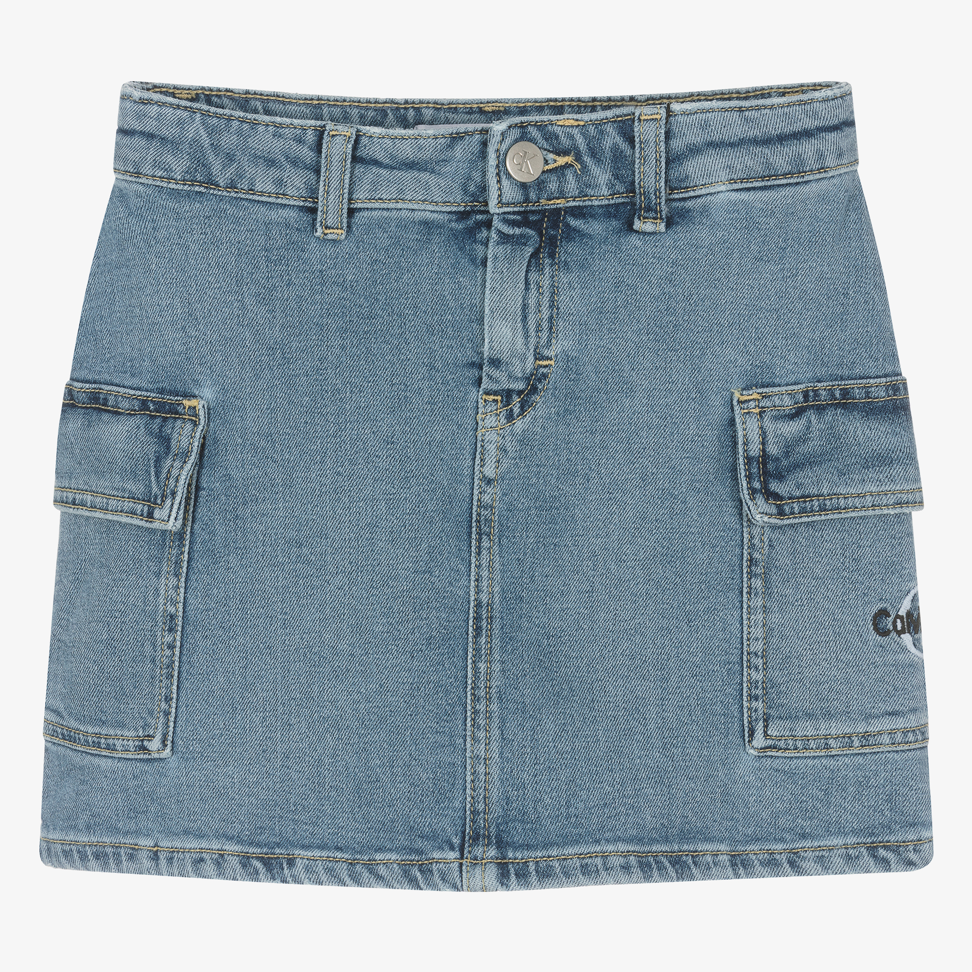 Calvin klein clearance light blue skirt