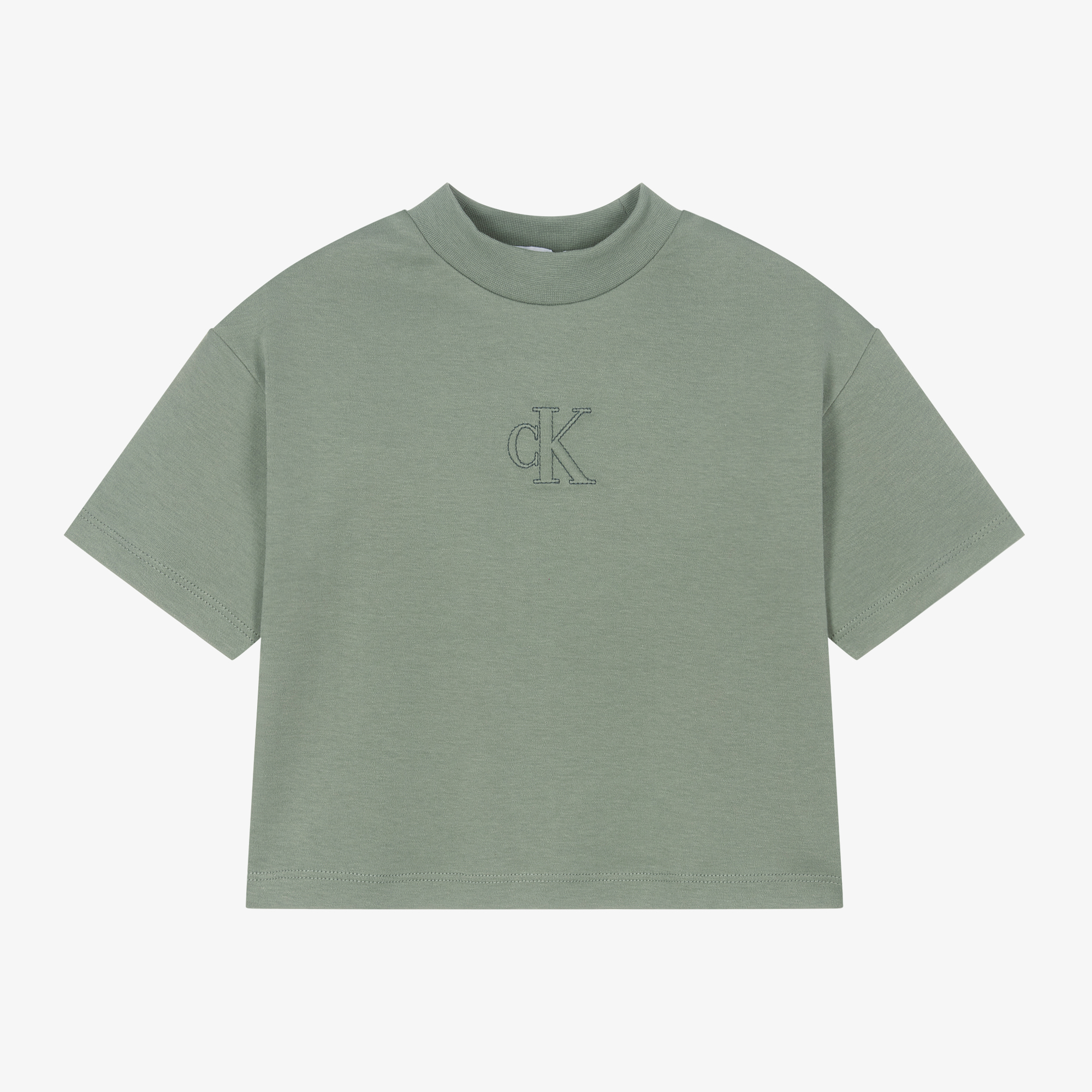 Calvin klein green shirt hotsell