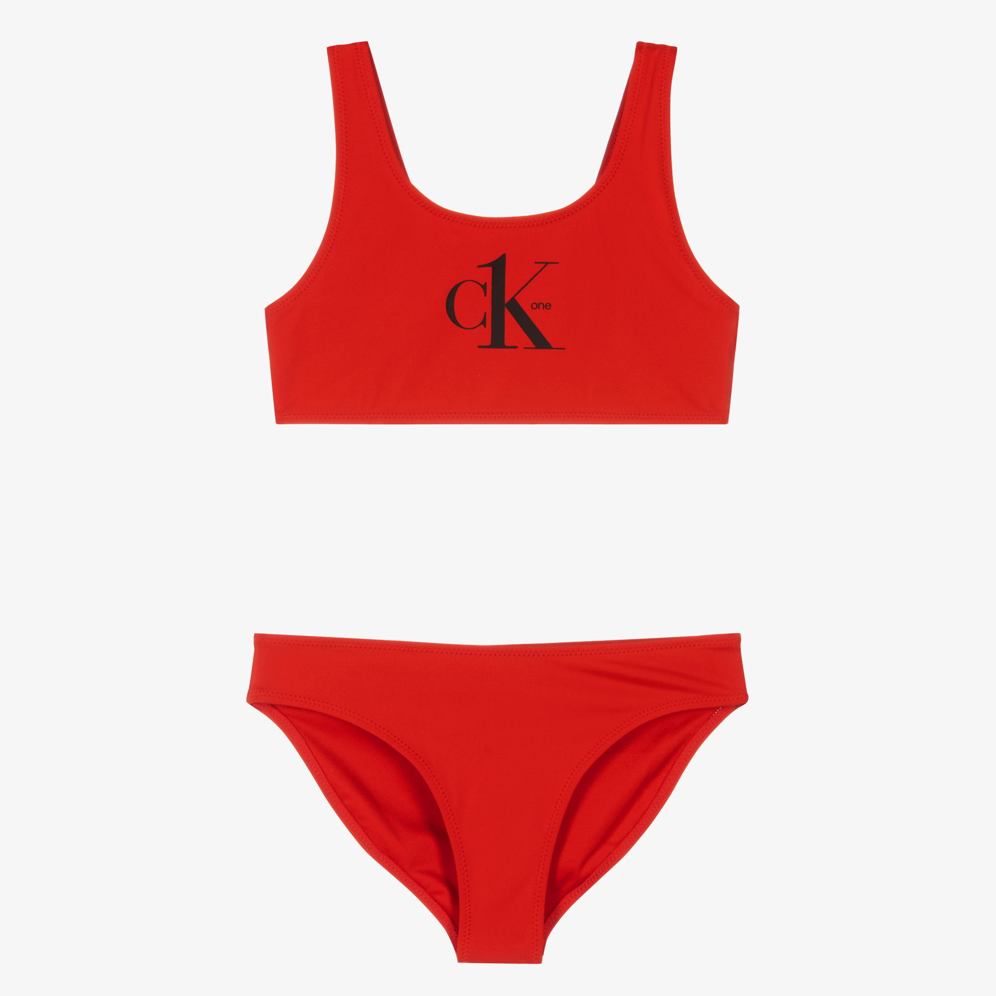 Calvin Klein - Red Logo Bikini | Childrensalon
