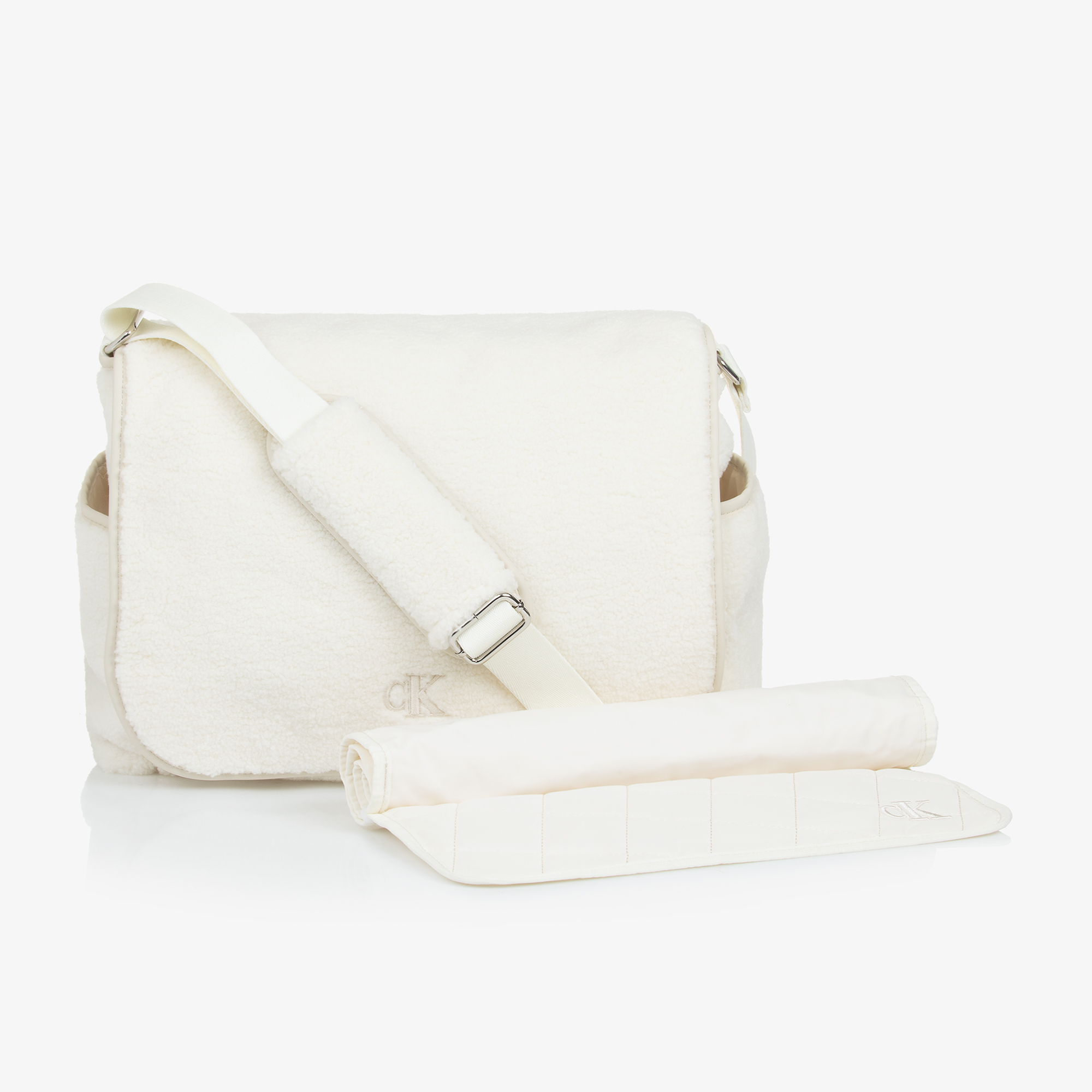 Calvin klein white bag best sale