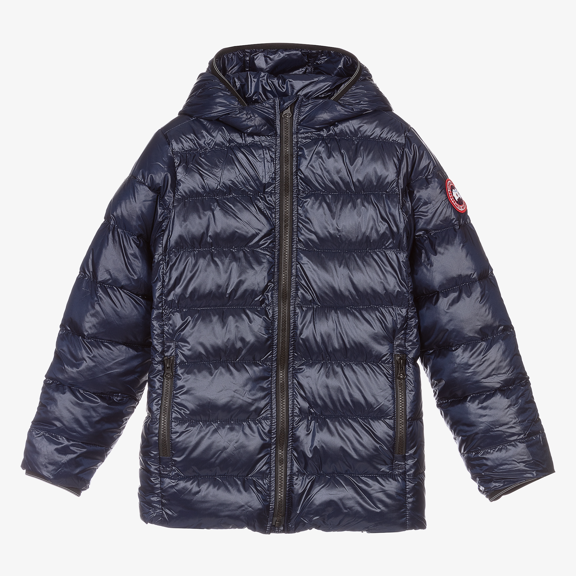 Canada Goose Blue Down Padded Crofton Jacket Childrensalon