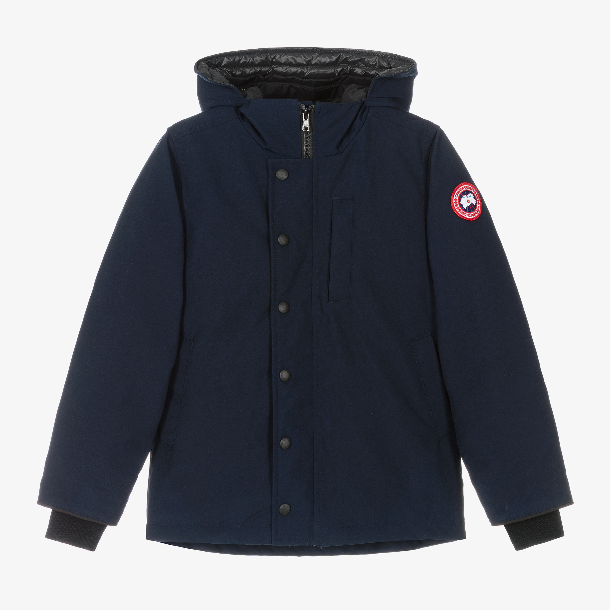 Canada goose navy blue parka hotsell