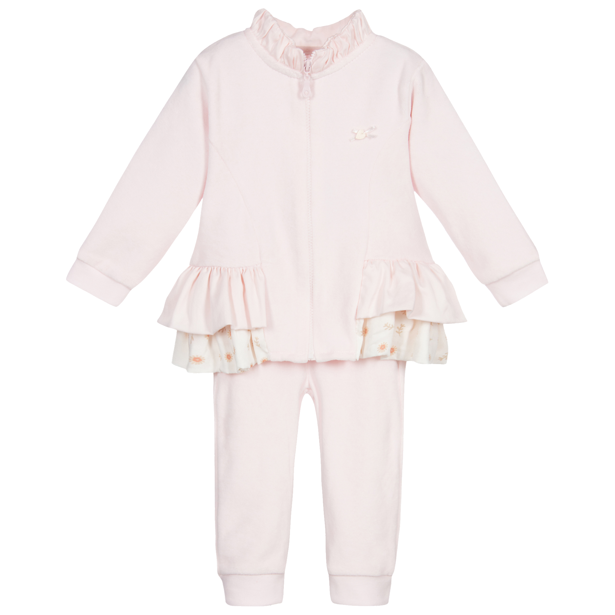 girls frill tracksuit