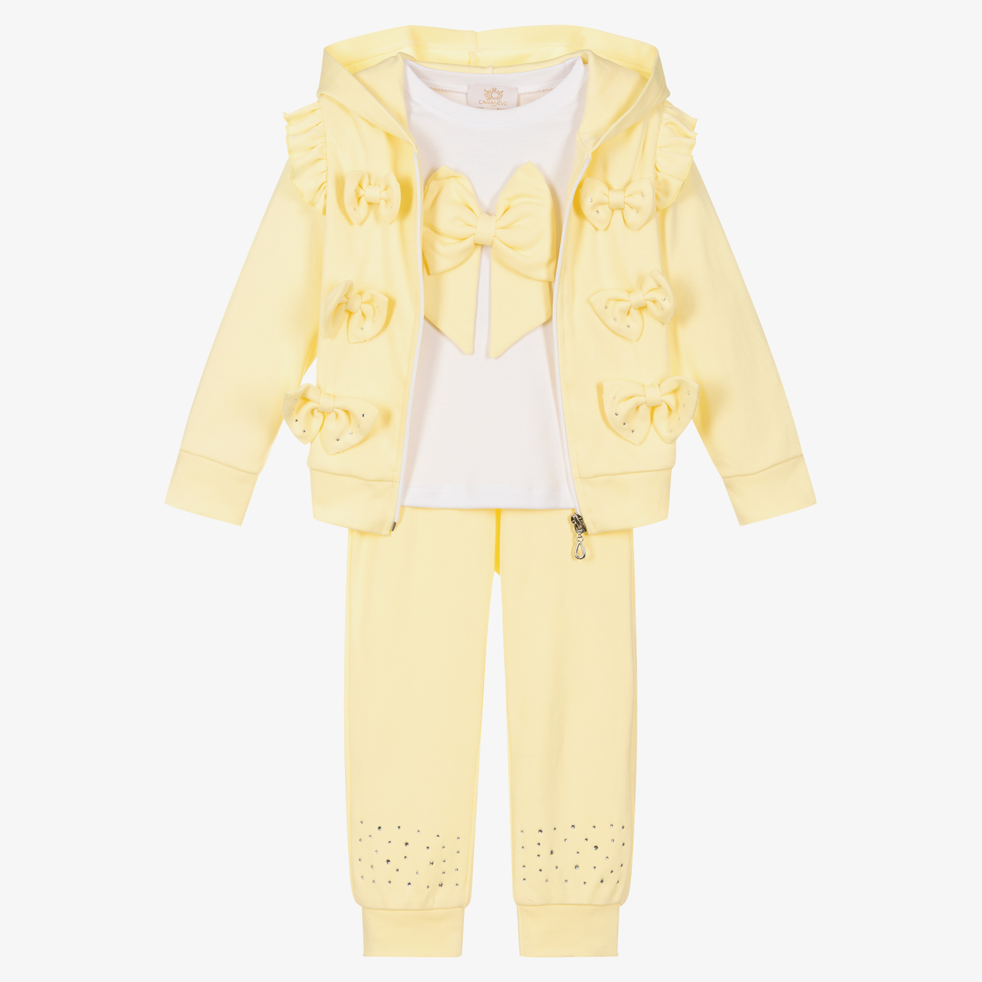 Pastel sales yellow tracksuit