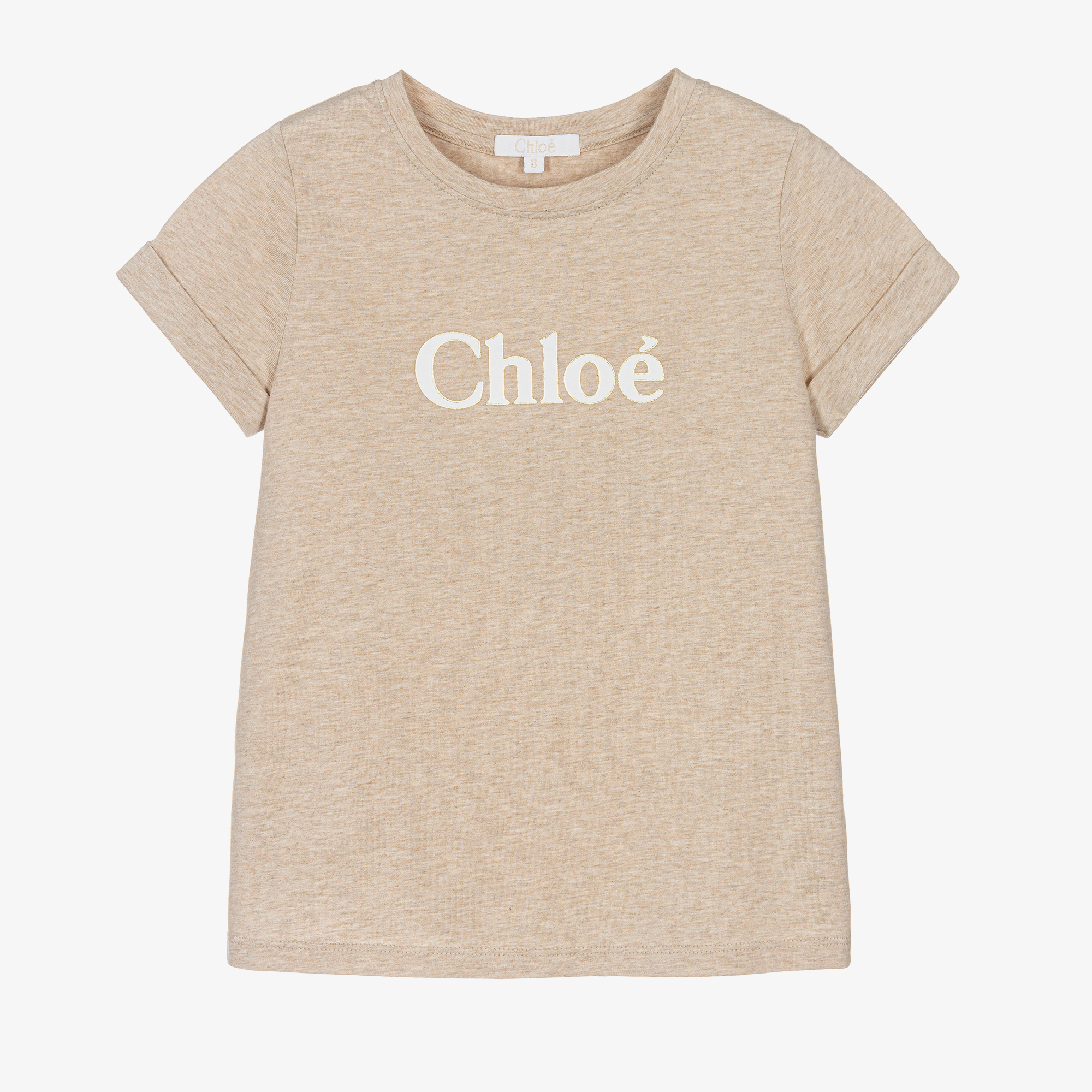 Chloé - Teen Girls Pink Logo T-Shirt | Childrensalon