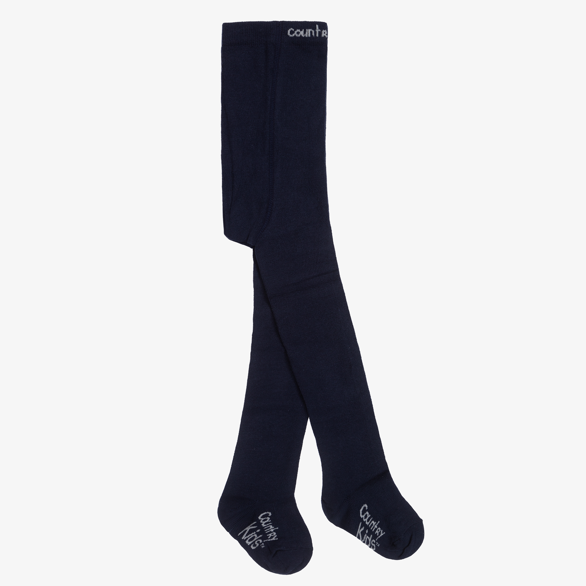 Navy Cotton Tights Youth