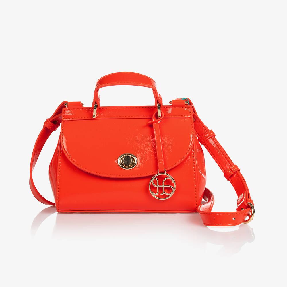Abel & Lula Kids' Girls Red Faux Leather Handbag (17cm)