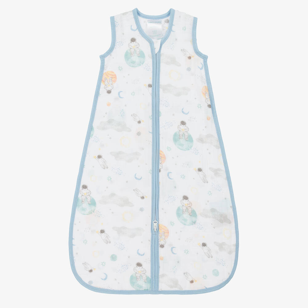 aden + anais - White Cotton Baby Sleeping Bag | Childrensalon