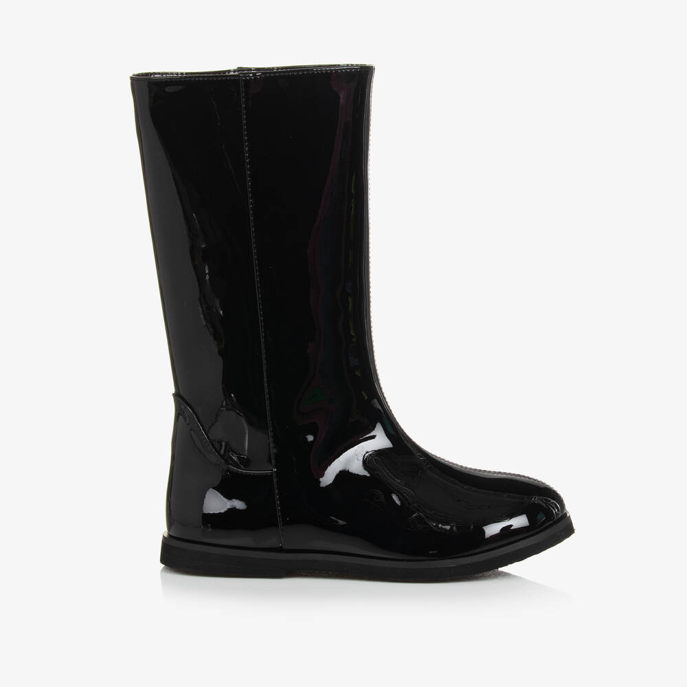 Shop Age Of Innocence Girls Black Patent Boots