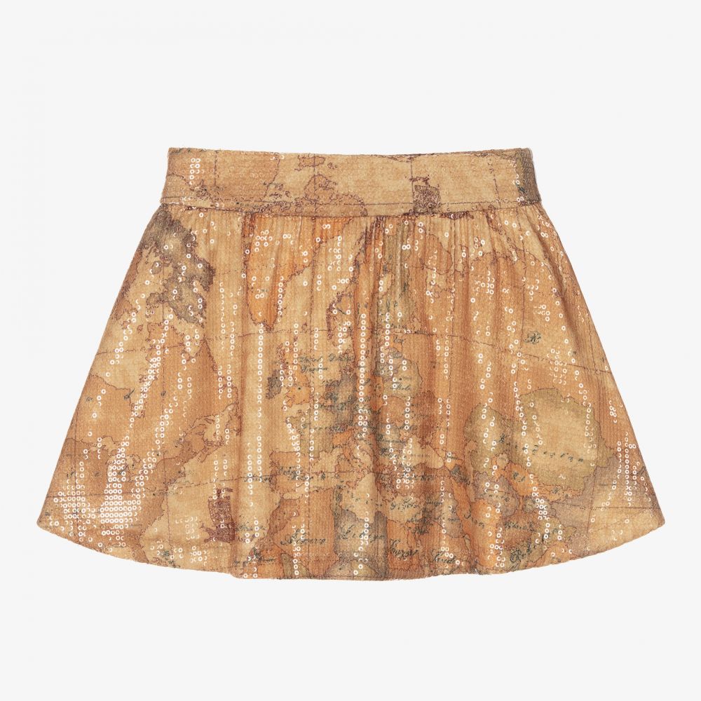 gold sequin skirt for toddler