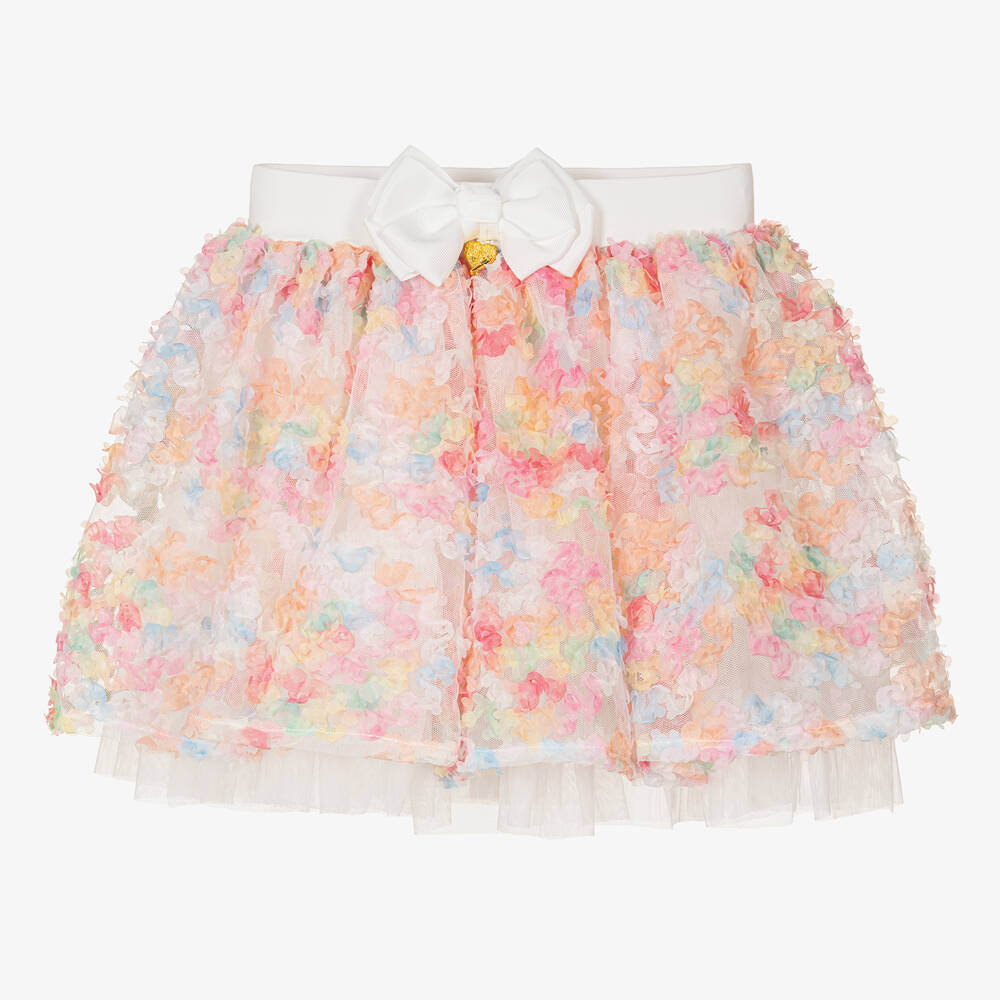 Angel's Face - Girls Pastel Pink Tulle Tutu Skirt | Childrensalon